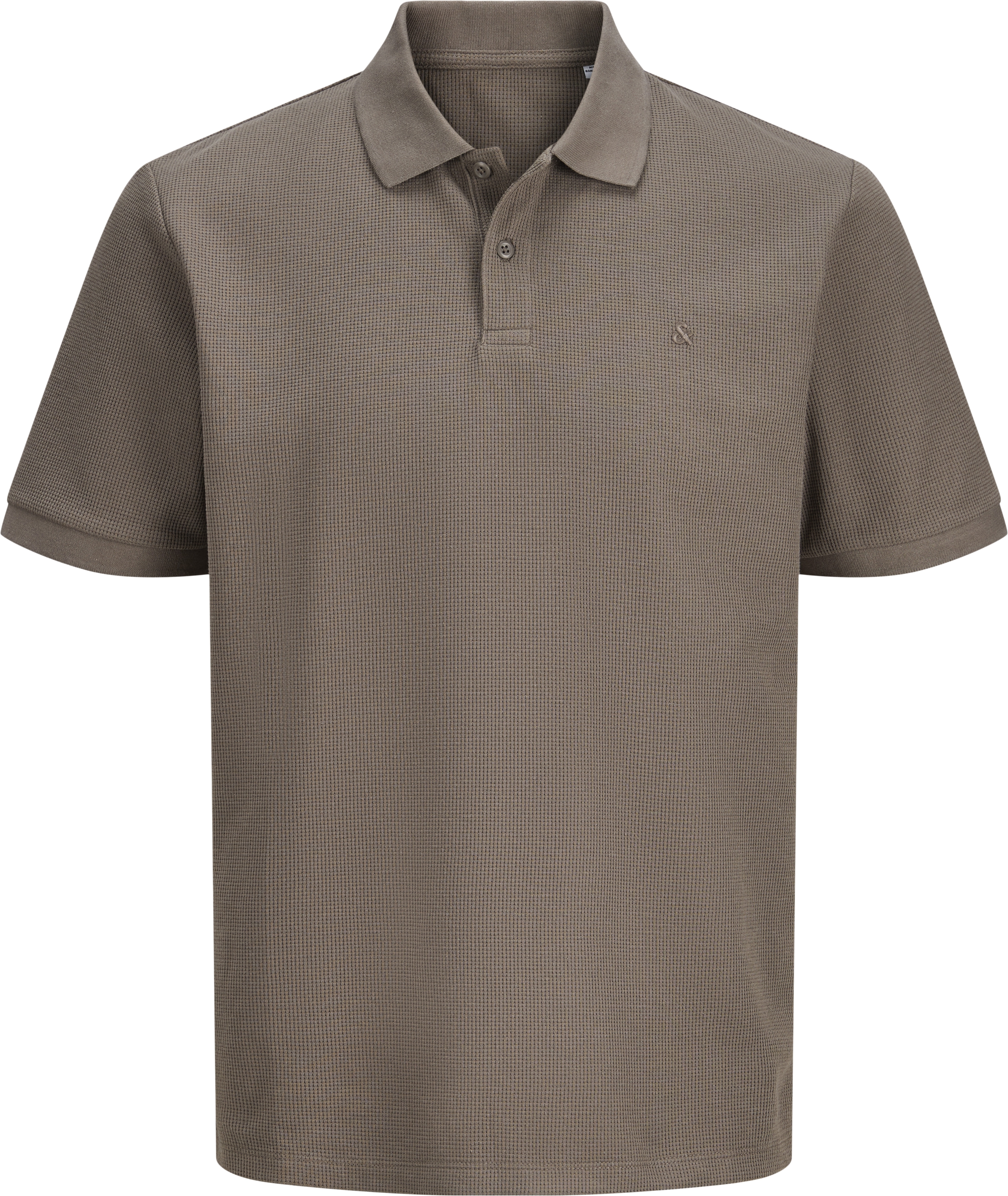 Поло чоловіче Jack &amp; Jones Jjeaustin Polo Ss Noos 12268130 L коричневоефото