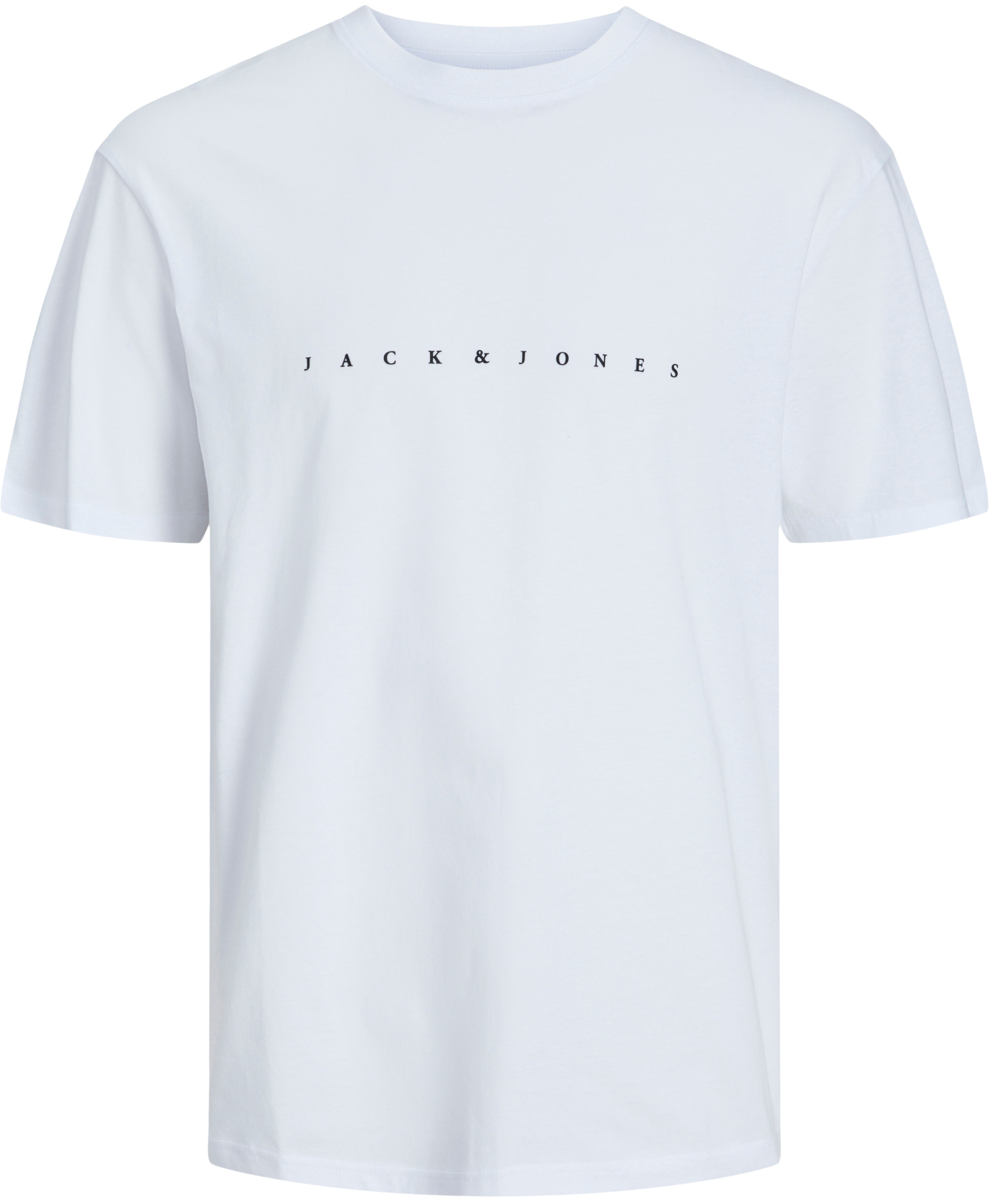 Футболка хлопковая мужская Jack &amp; Jones Jjestar Jj Tee Ss Noos 12234746 XL белая фото 
