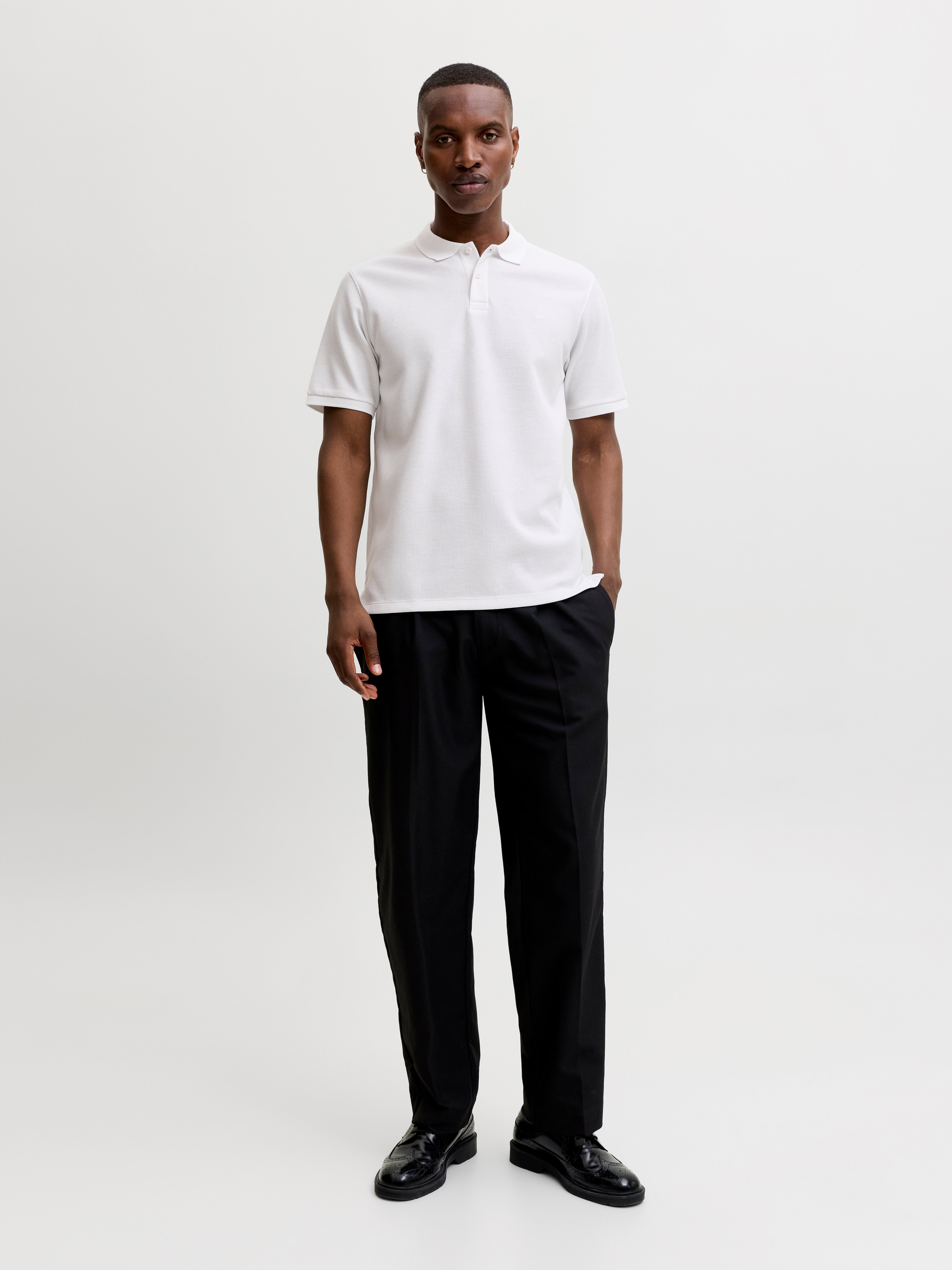 Поло чоловіче Jack &amp; Jones Jjeaustin Polo Ss Noos 12268130 L білефото