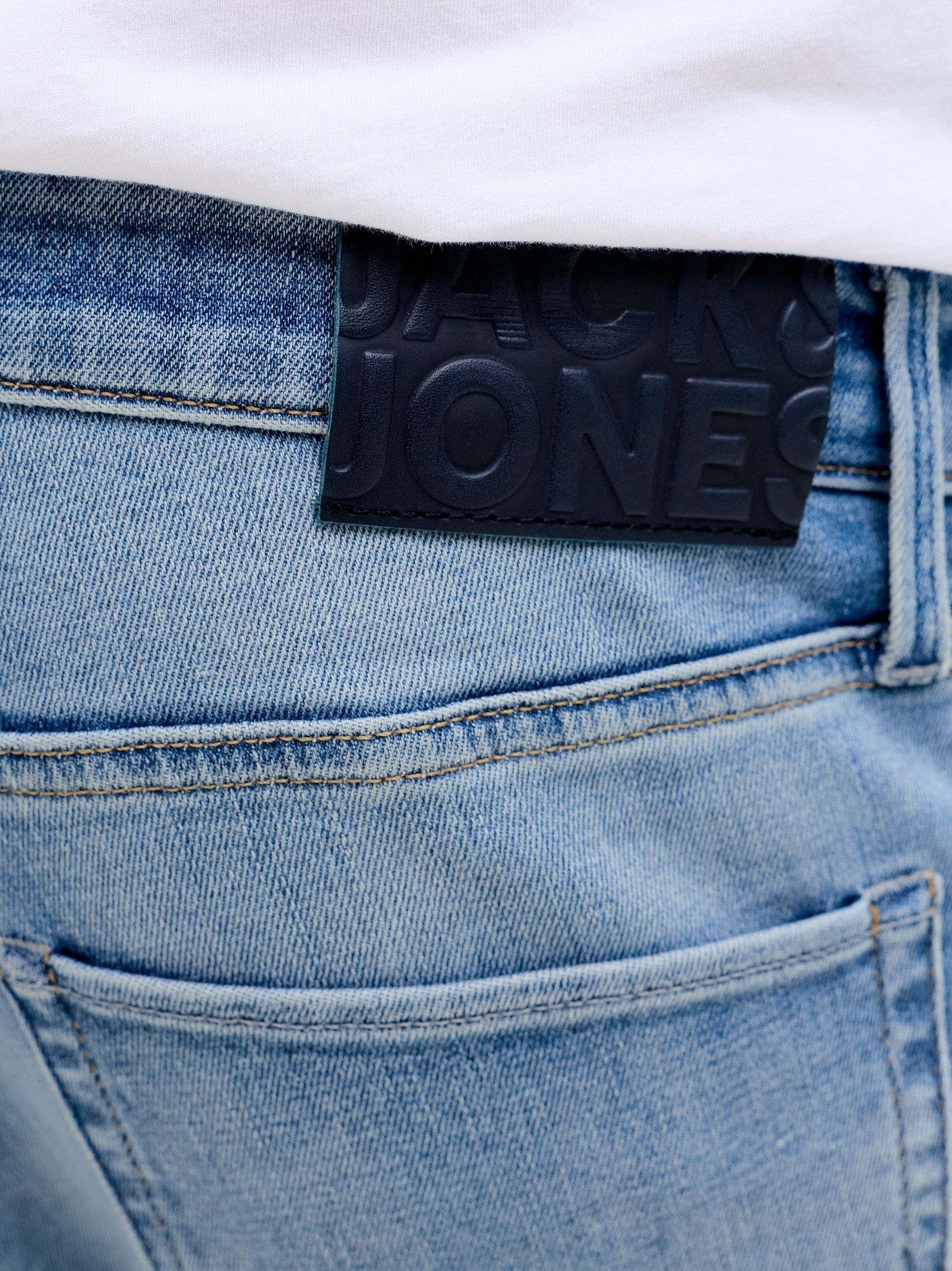 Джинсы мужские Jack &amp; Jones Jjiglenn Jjicon Jos 157 Noos 12289080 36-32 синие фото 