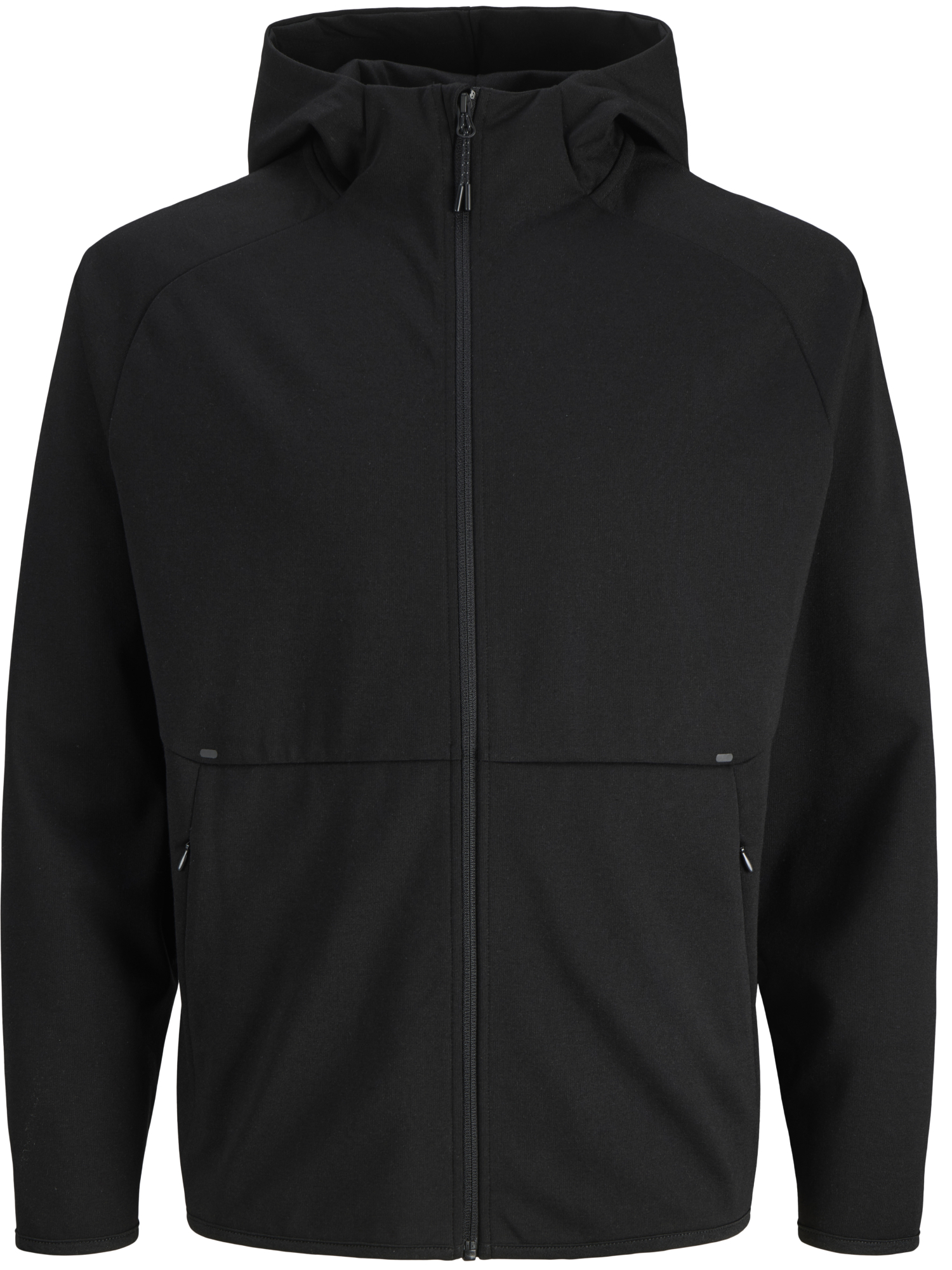 Толстовка мужская Jack &amp; Jones Jjebase Sweat Zip Hood Sn 12289209 L черная фото 