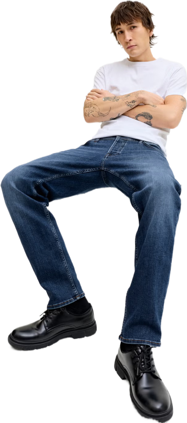 Джинсы мужские Jack &amp; Jones Jjimike Jjoriginal St 172 Noos 12289829 36-32 синие фото 