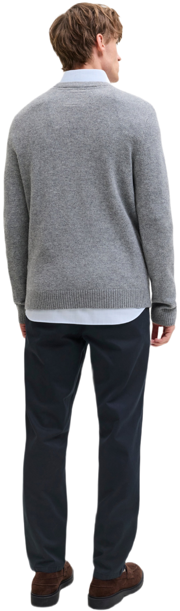 Штани чоловічі Jack &amp; Jones Jpstollie Vance Chino Noos 12292970 34-32 темно-синіфото