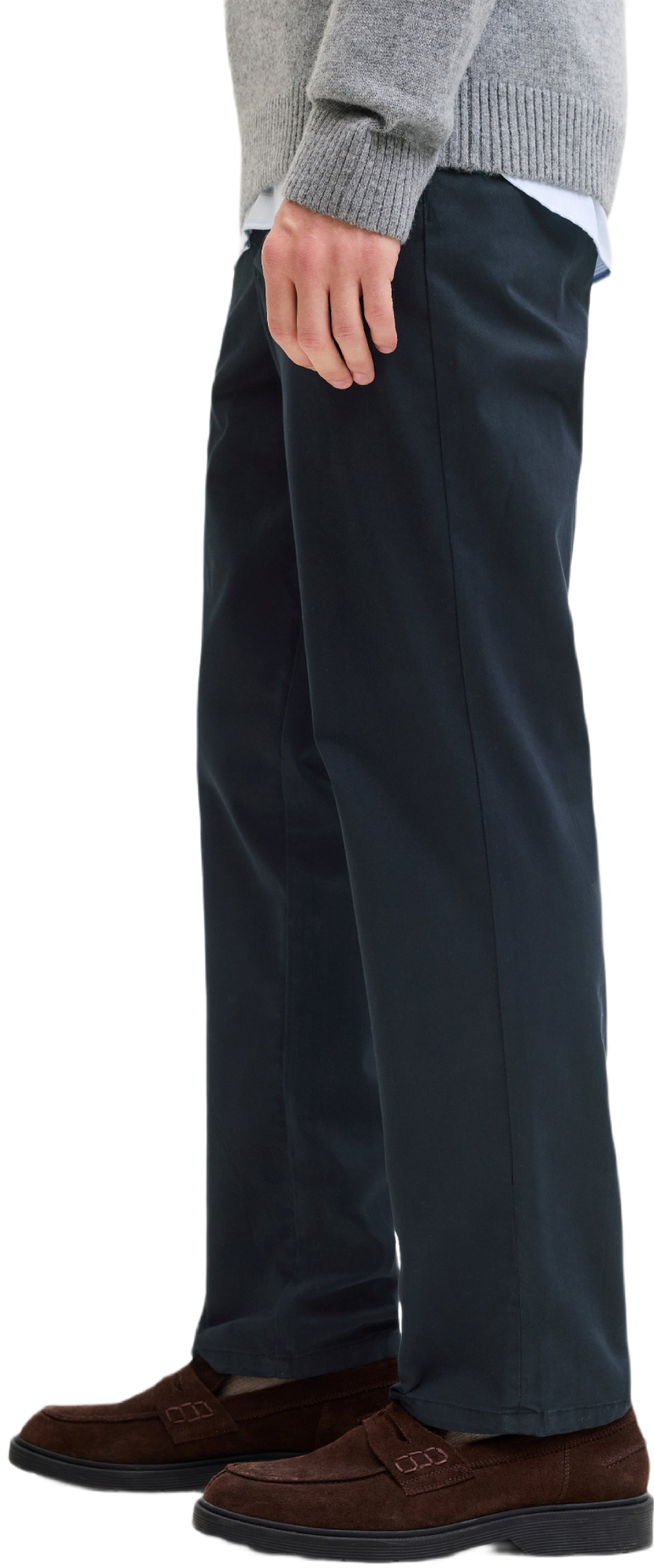 Штани чоловічі Jack &amp; Jones Jpstollie Vance Chino Noos 12292970 36-32 темно-синіфото