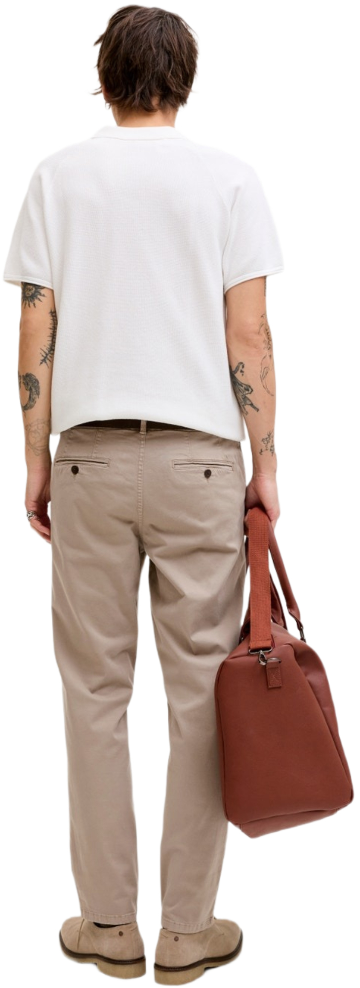 Брюки мужские Jack &amp; Jones Jpstollie Vance Chino Noos 12292970 31-32 бежевые фото 