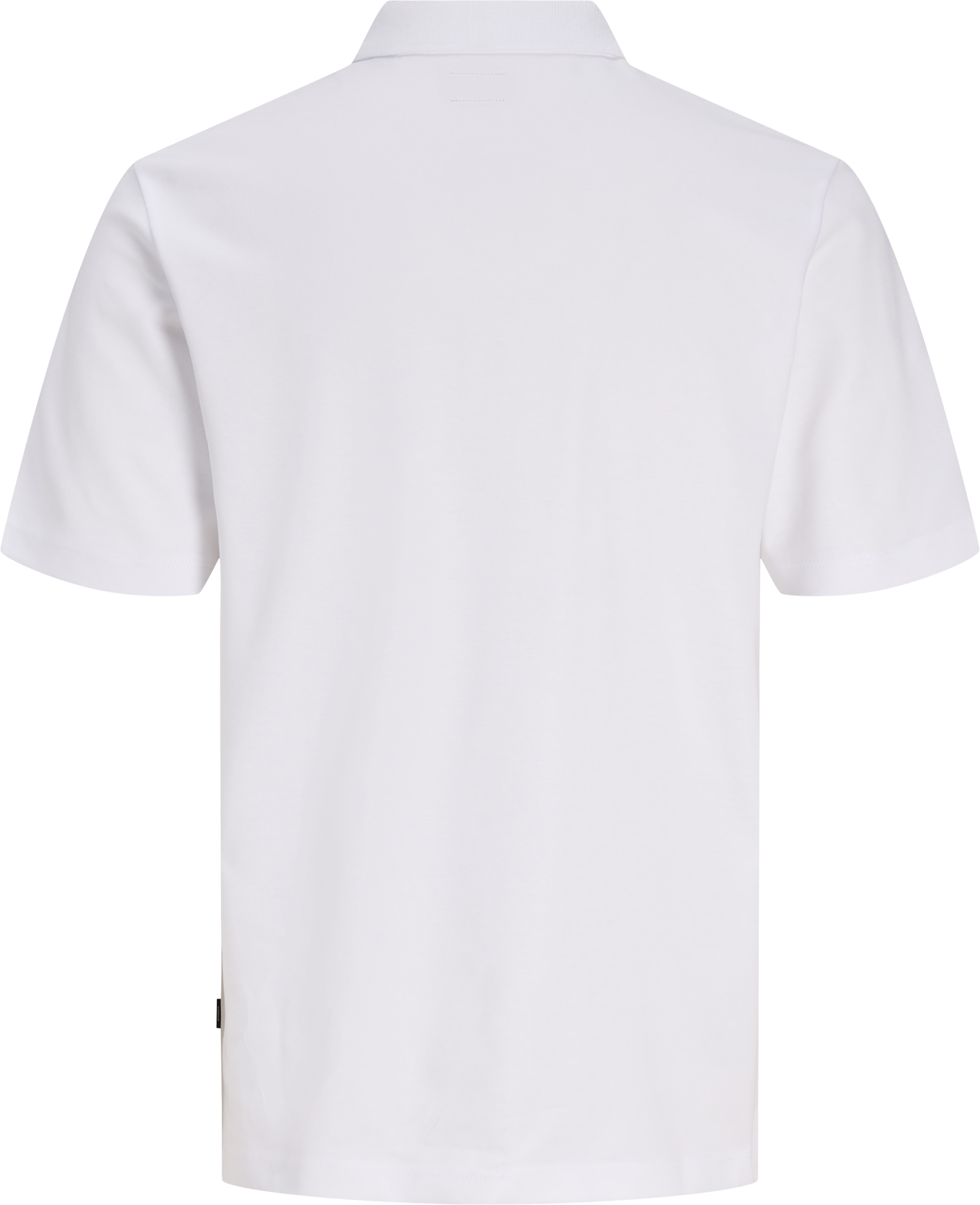 Поло чоловіче Jack &amp; Jones Jprblaethan Ss Zip Polo Sn 12292992 XL білефото