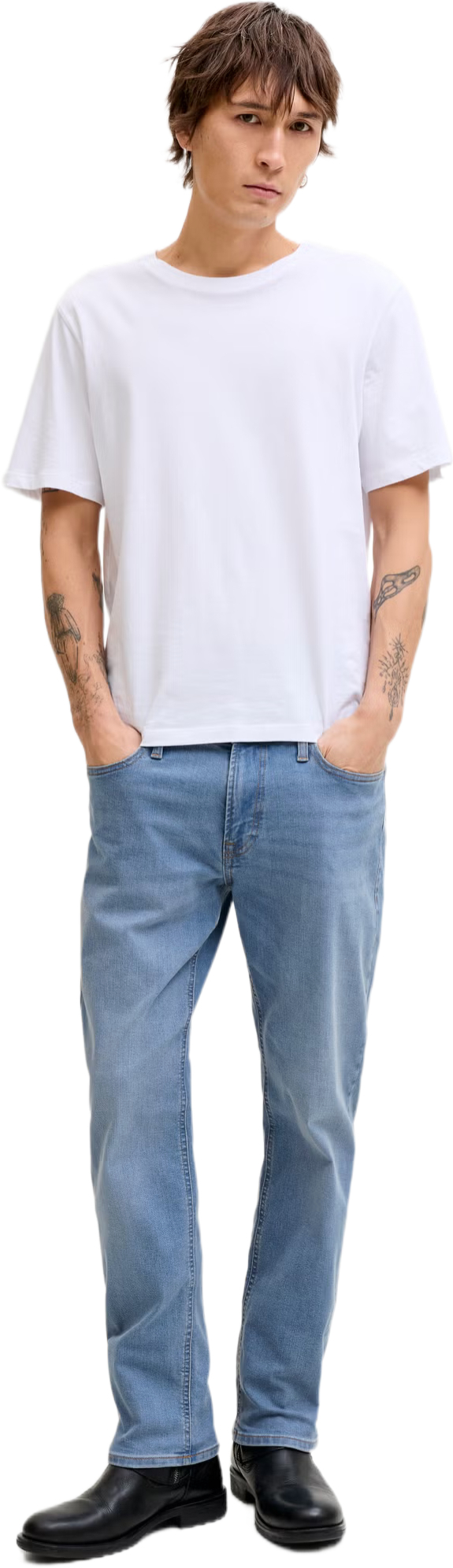 Джинсы мужские Jack &amp; Jones Jjiclark Jjoriginal Sq 330 Noos 12293552 30-32 голубые фото 