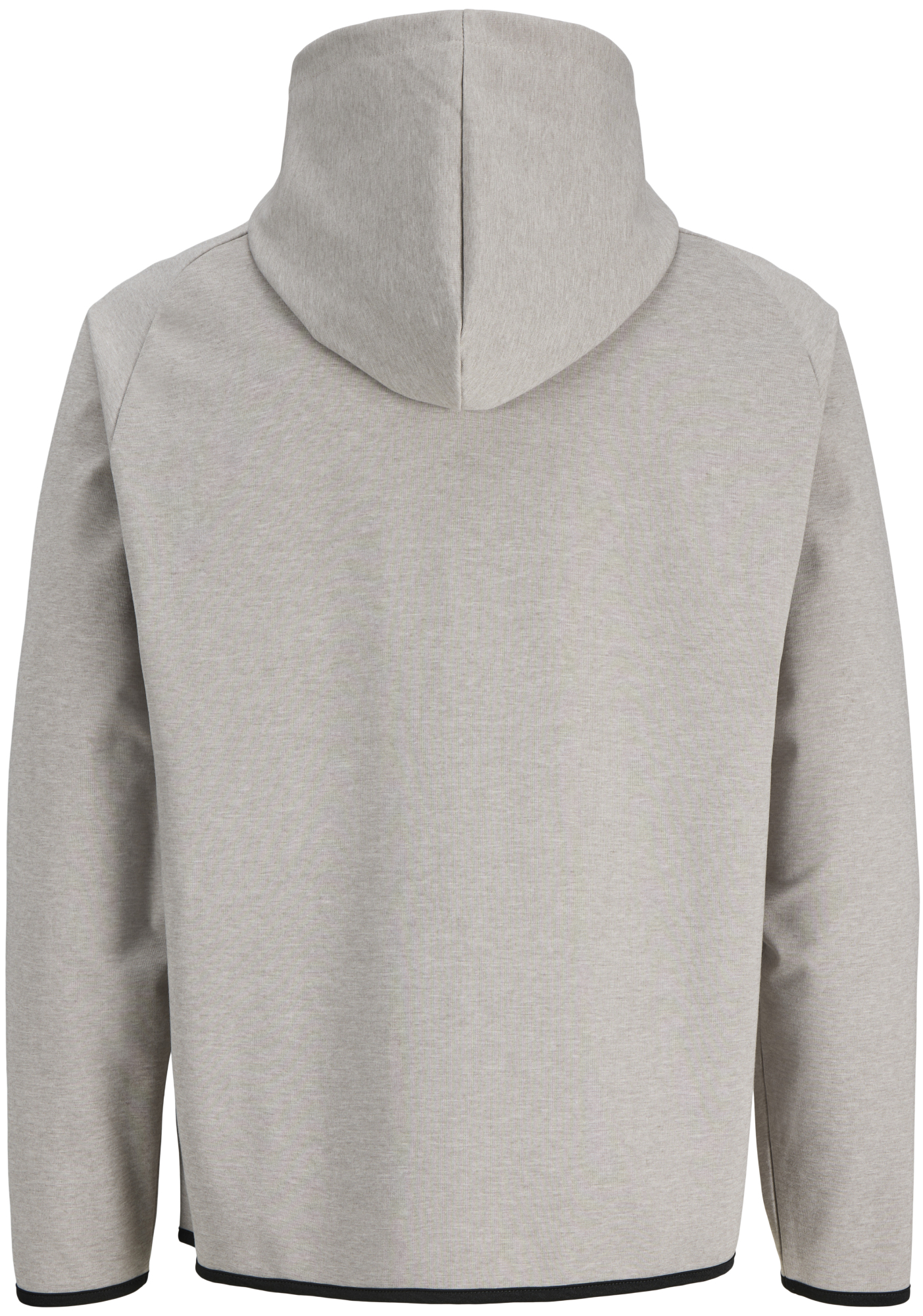 Толстовка чоловіча Jack &amp; Jones Jjebase Sweat Zip Hood Sn 12289209 S світло-сірафото