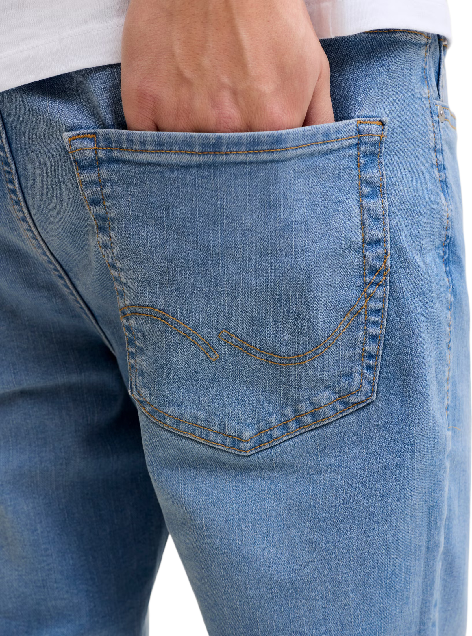 Джинсы мужские Jack &amp; Jones Jjiclark Jjoriginal Sq 330 Noos 12293552 36-32 голубые фото 