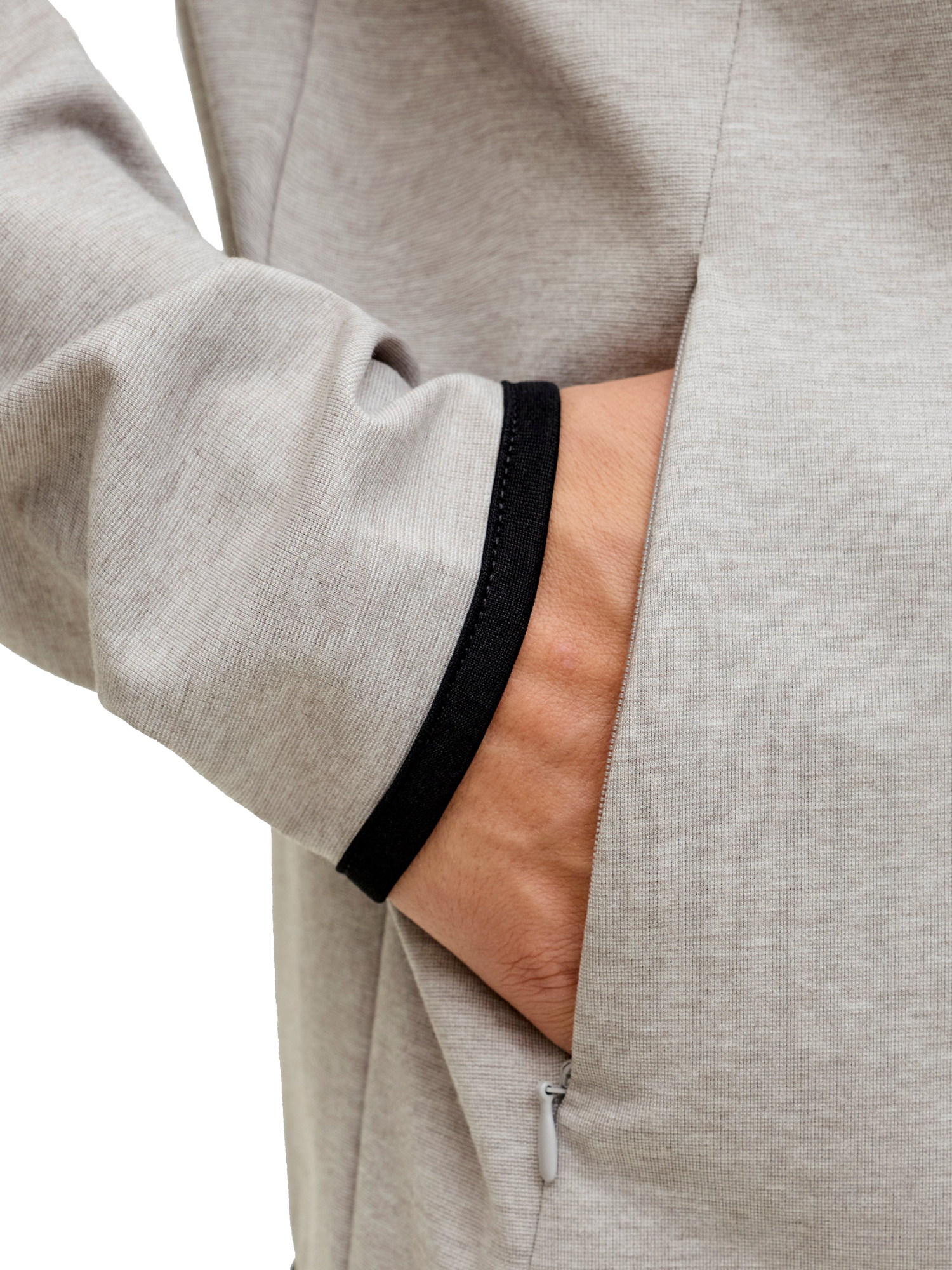 Толстовка чоловіча Jack &amp; Jones Jjebase Sweat Zip Hood Sn 12289209 M світло-сірафото