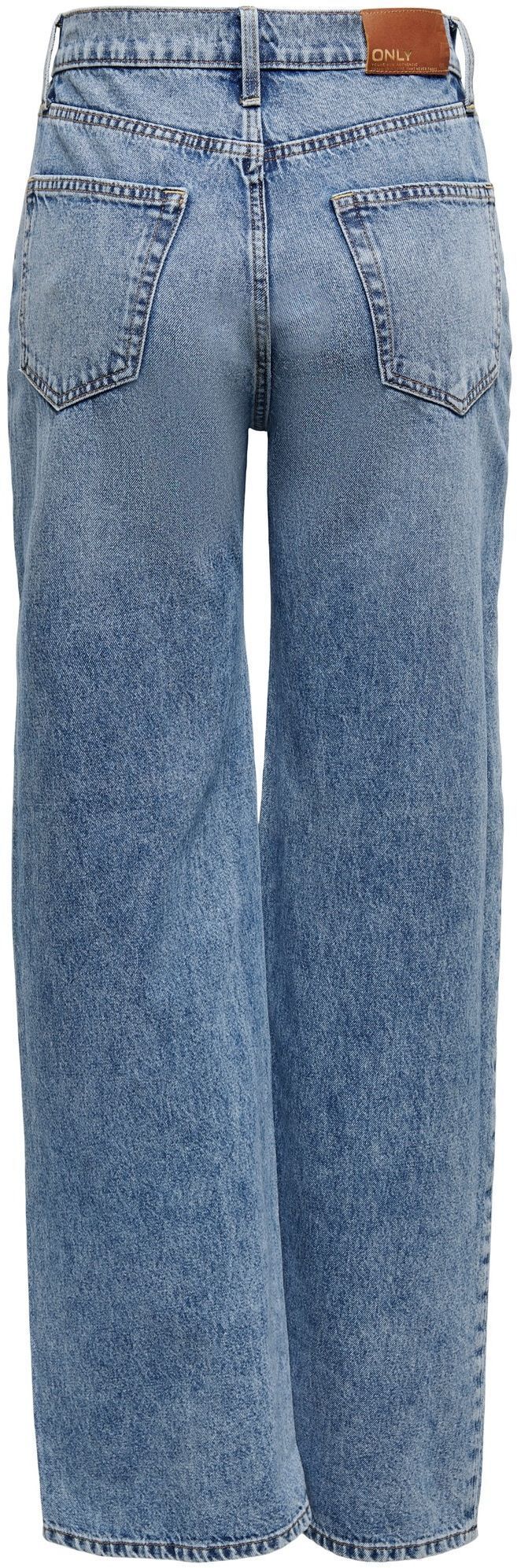 Джинсы женские ONLY Onlhope Hw Wide Dnm Rea345 Noos 15222070 30-32 светло-голубые фото 
