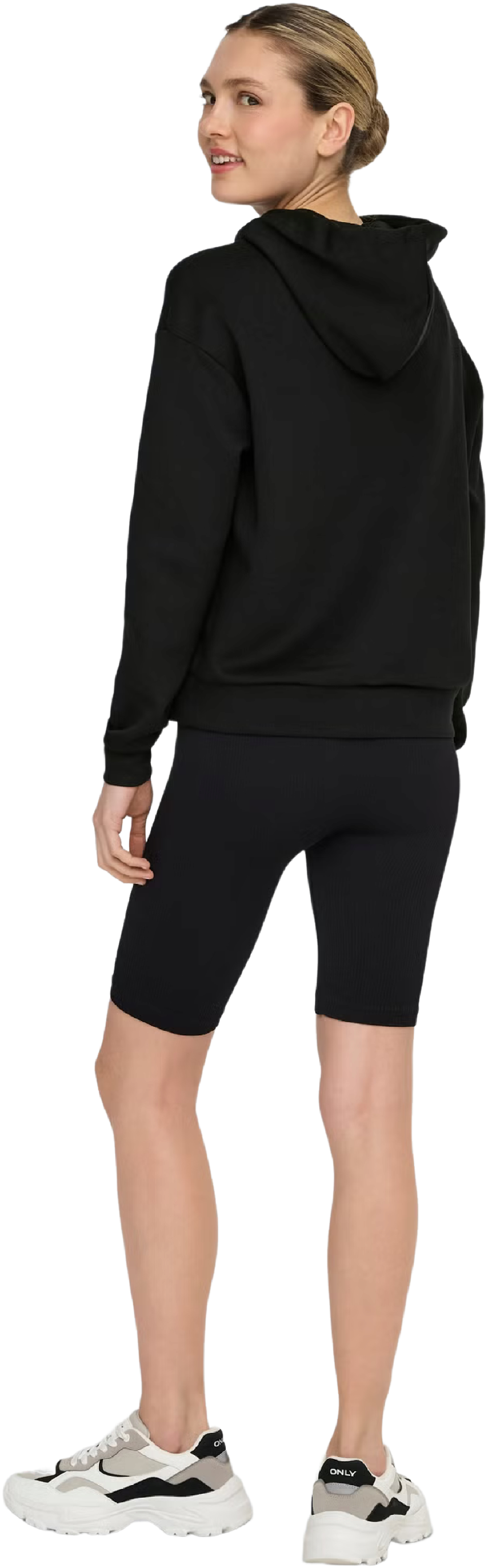 Худи женское Only Play Onplounge Hood Ls Swt Noos 15245850 M черное фото 