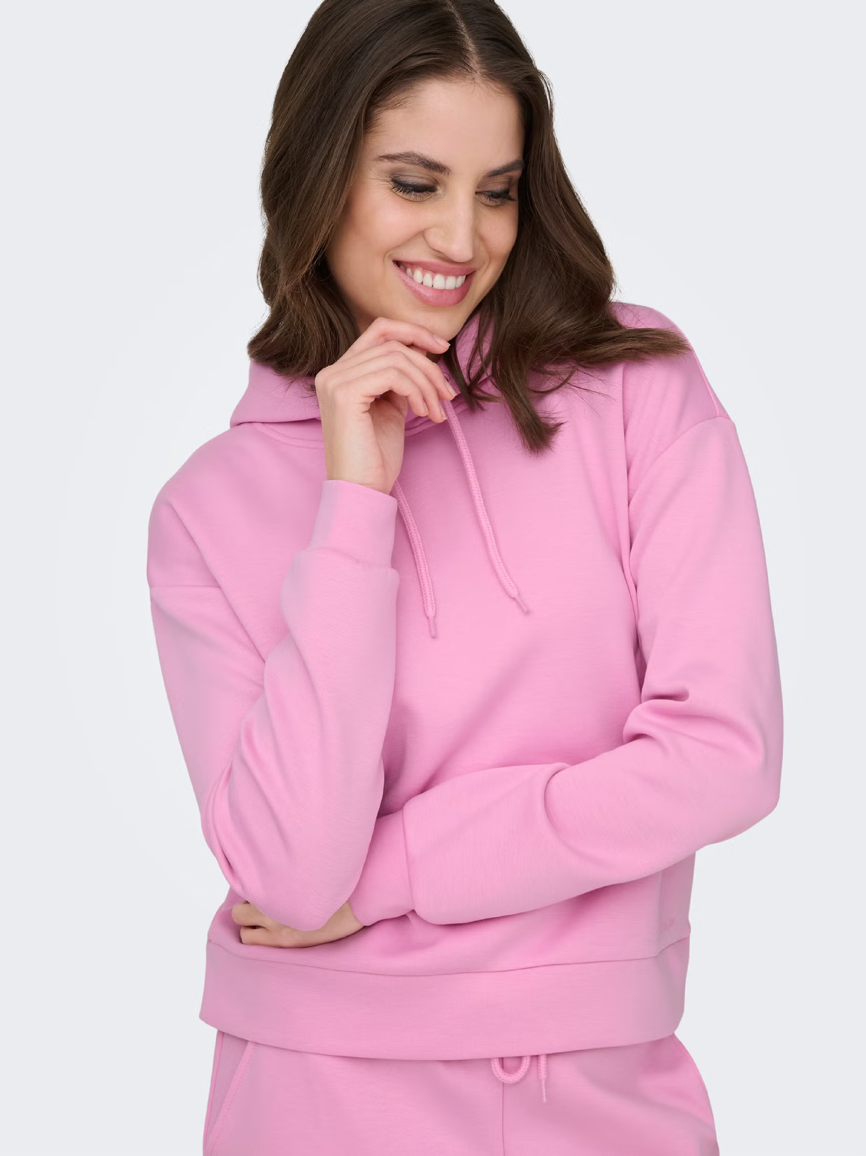 Худі жіноче Only Play Onplounge Hood Ls Swt Noos 15245850 M рожевефото