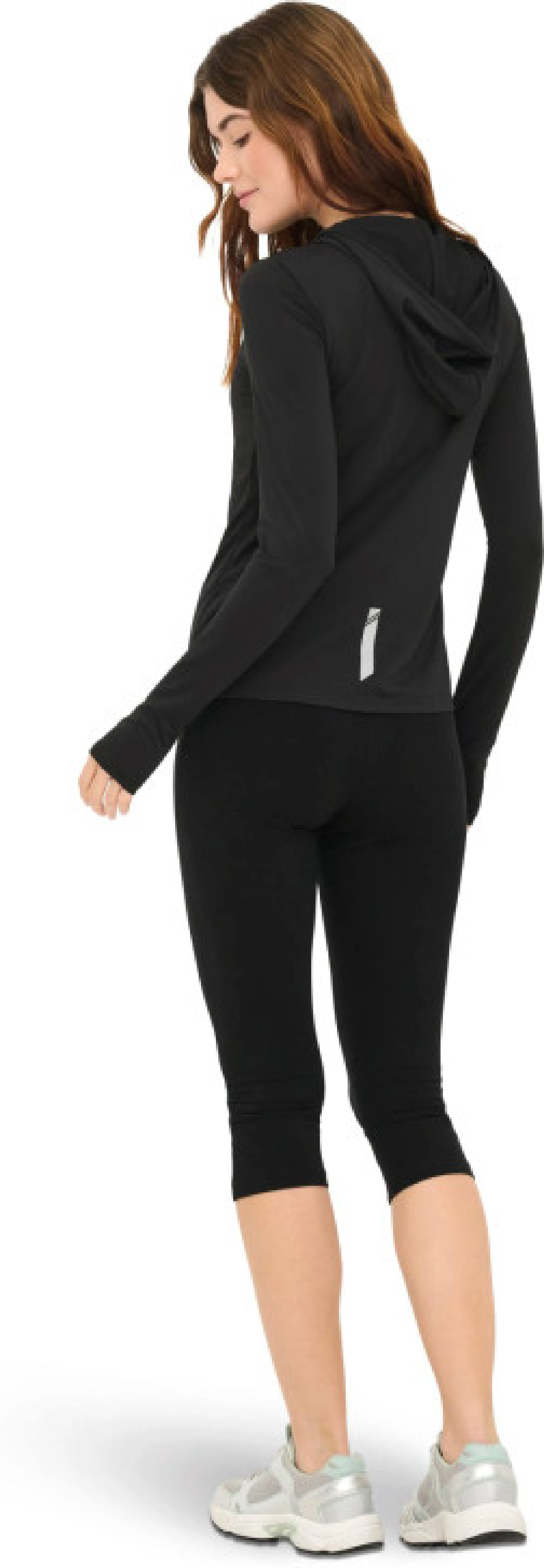 Спортивная кофта женская Only Play Onpmila Hood Fz Ls Top Noos 15274630 XS черная фото2