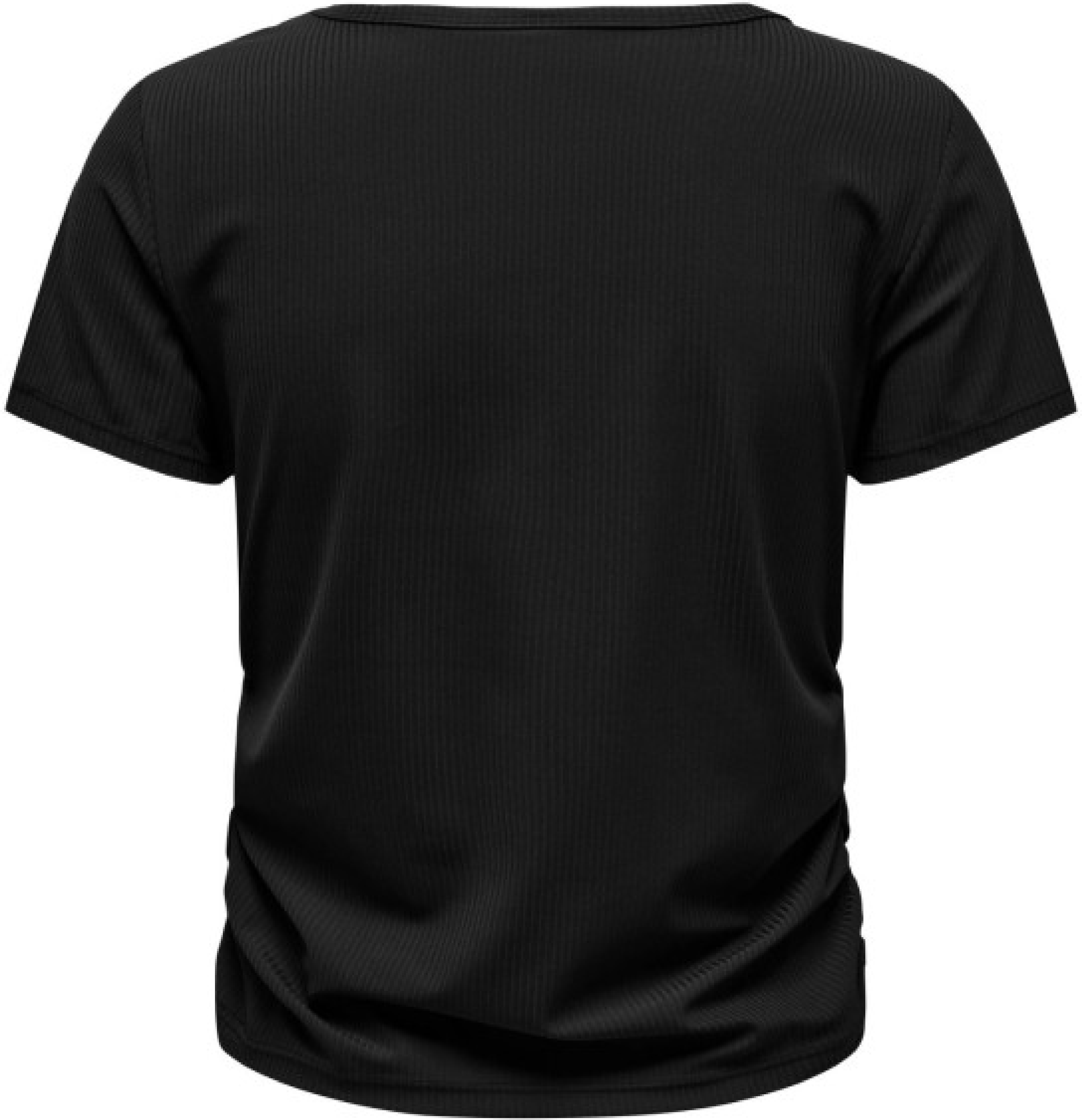 Футболка женская Only Play Onphomie Ss Short Rib Top 15354527 S черная фото2