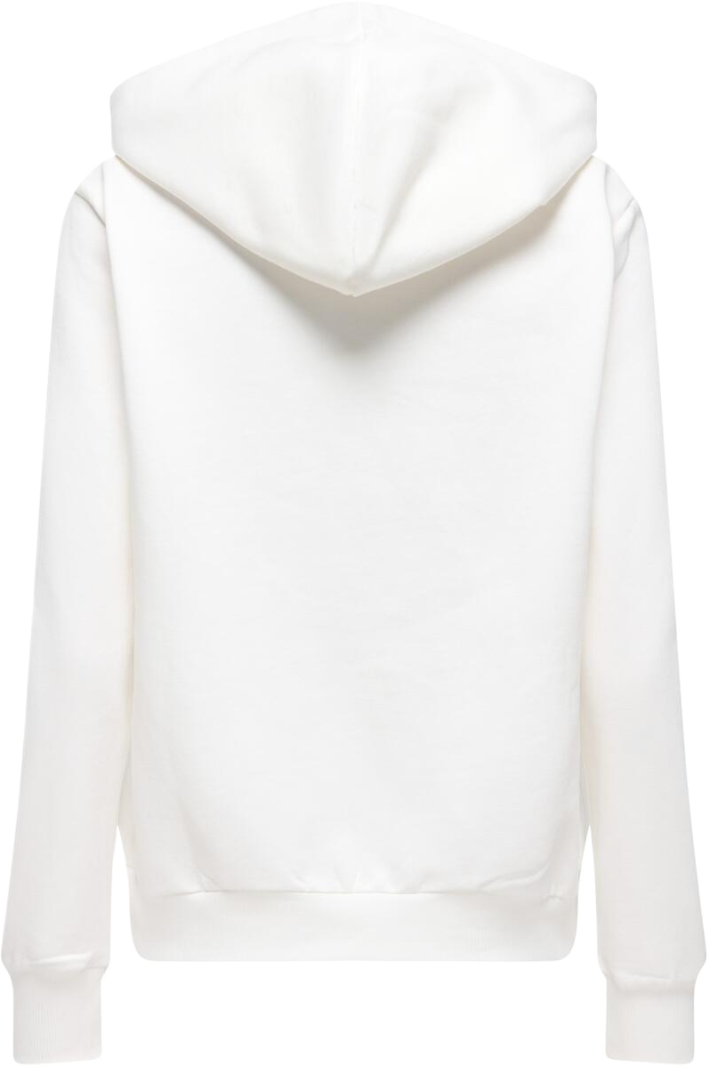 Худи женское ONLY Onladelle L/S Hood Swt 15370218 S белое фото 