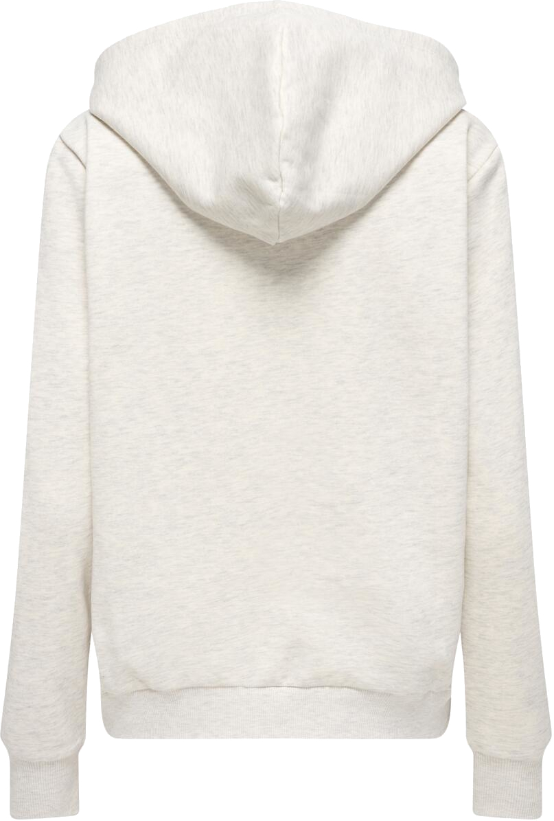 Худи женское ONLY Onladelle L/S Hood Swt 15370218 M молочное фото 