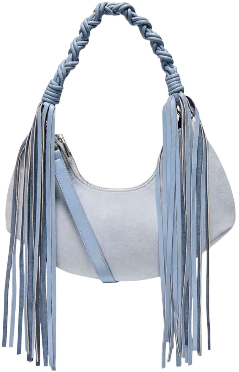 Сумка ONLY Onlfiliz Fringes Shoulder Bag Acc 15372334 голубая фото