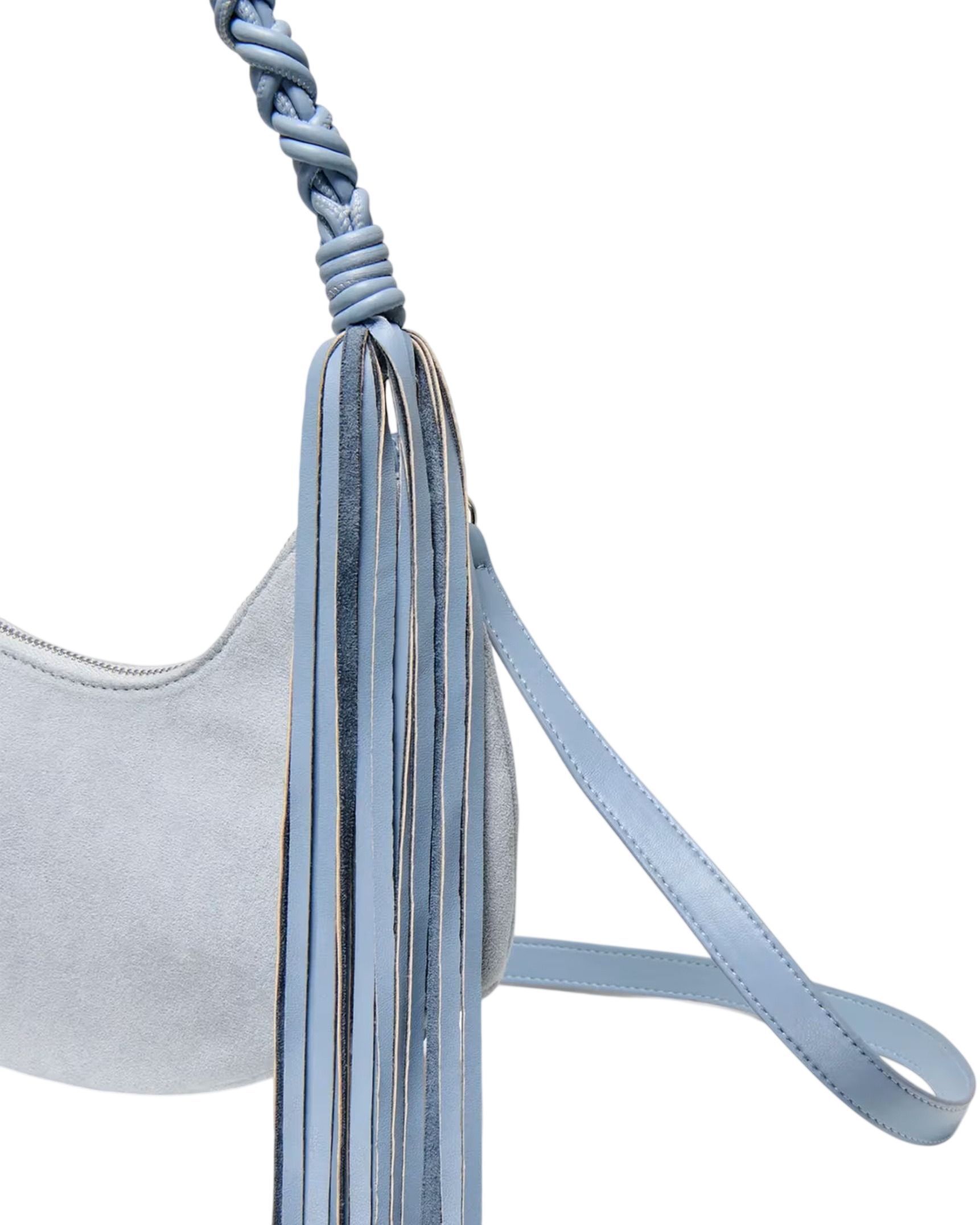 Сумка ONLY Onlfiliz Fringes Shoulder Bag Acc 15372334 голубая фото