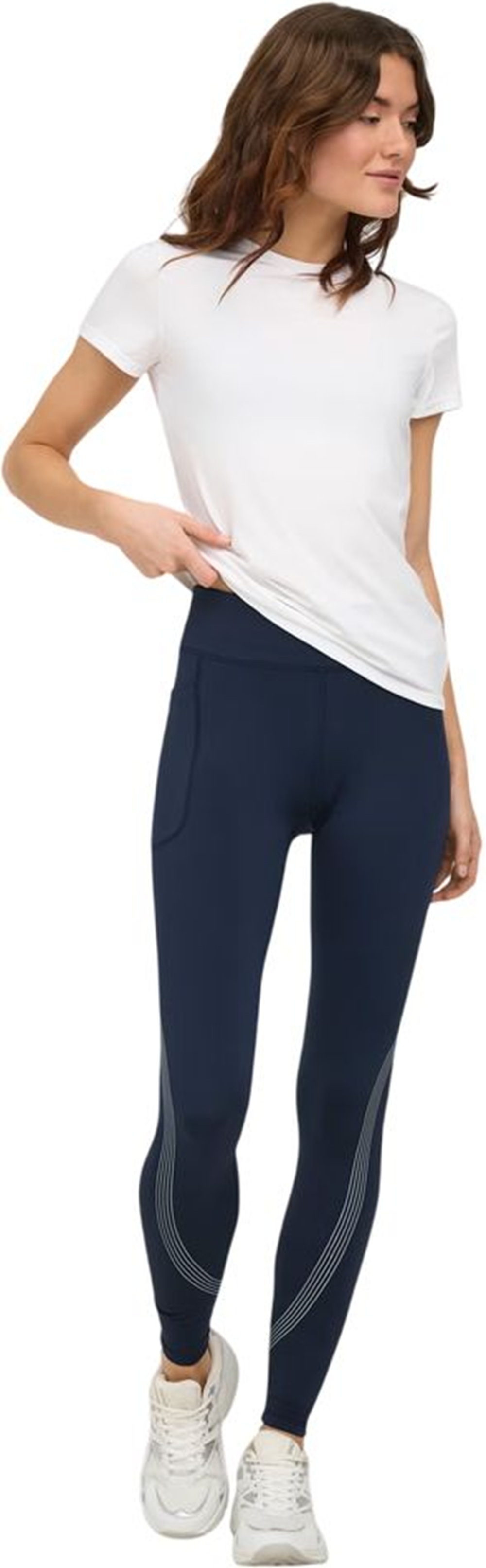 Легінси жіночі Only Play Onpmila-2-Contra Life Hw Tights 15365147 S темно-синіфото