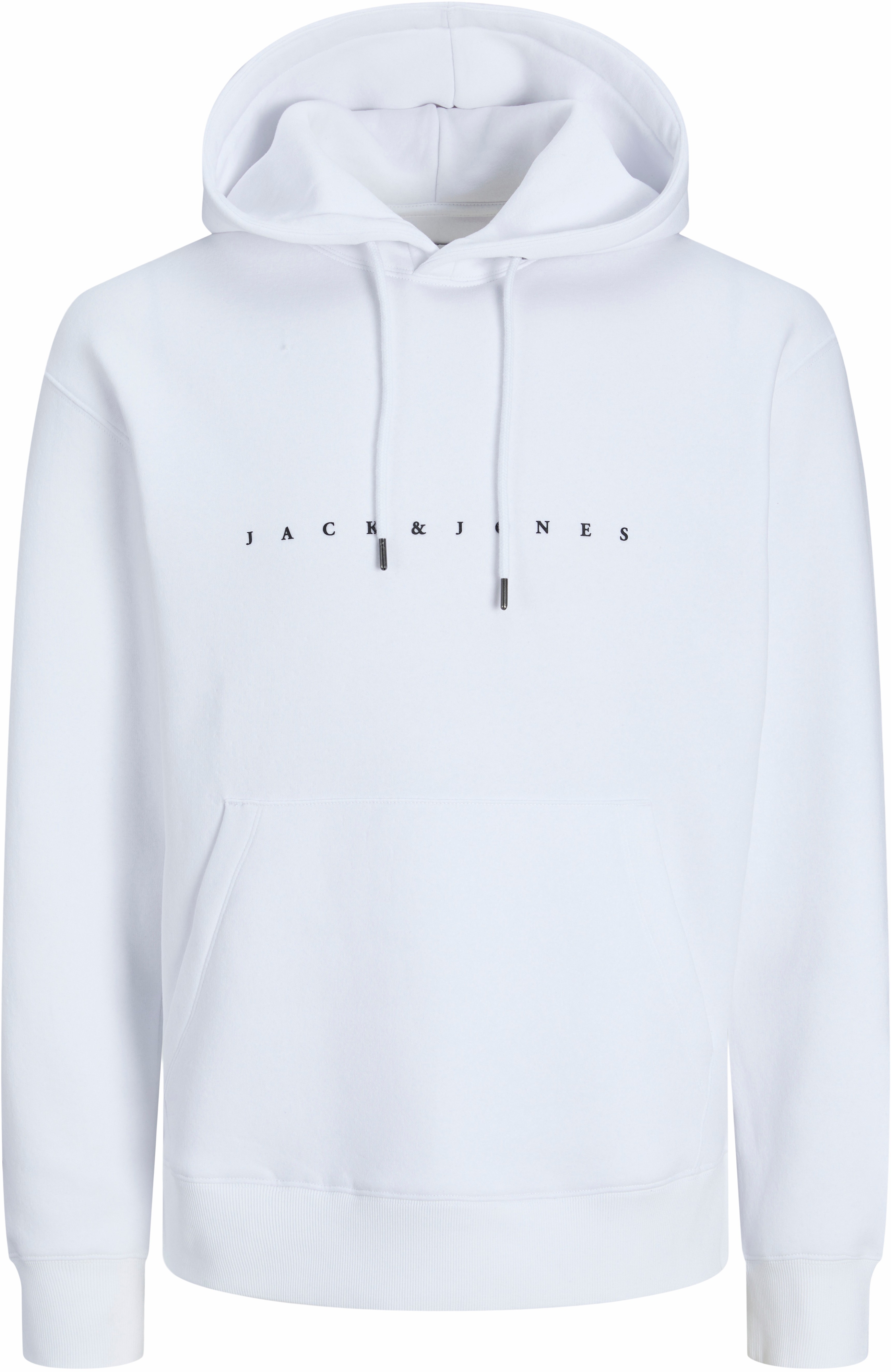 Худи мужское Jack &amp; Jones Jjestar Jj Sweat Hood Noos 12233972 XL белое фото 