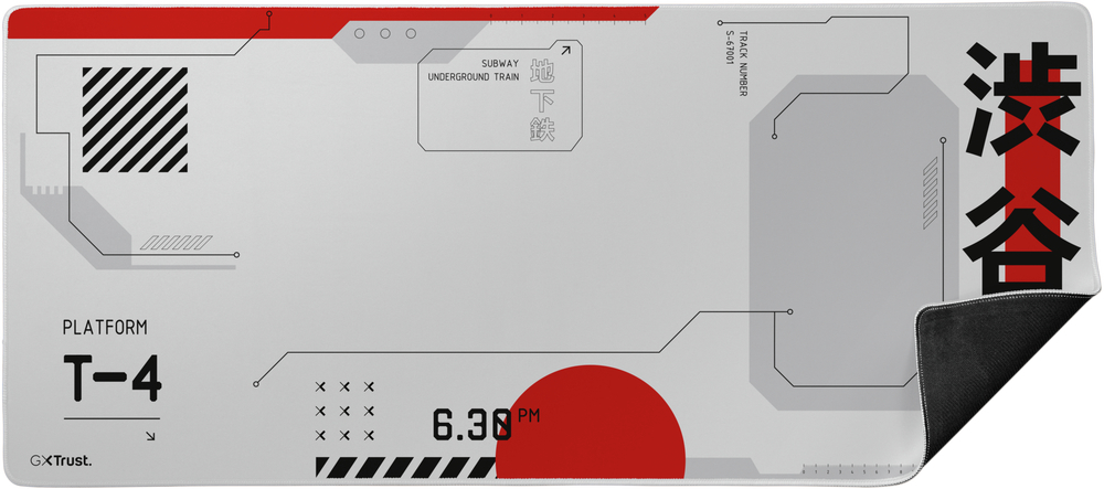 Ігрова поверхня Trust GXT 759, XXL White/Red (25717_TRUST)фото2
