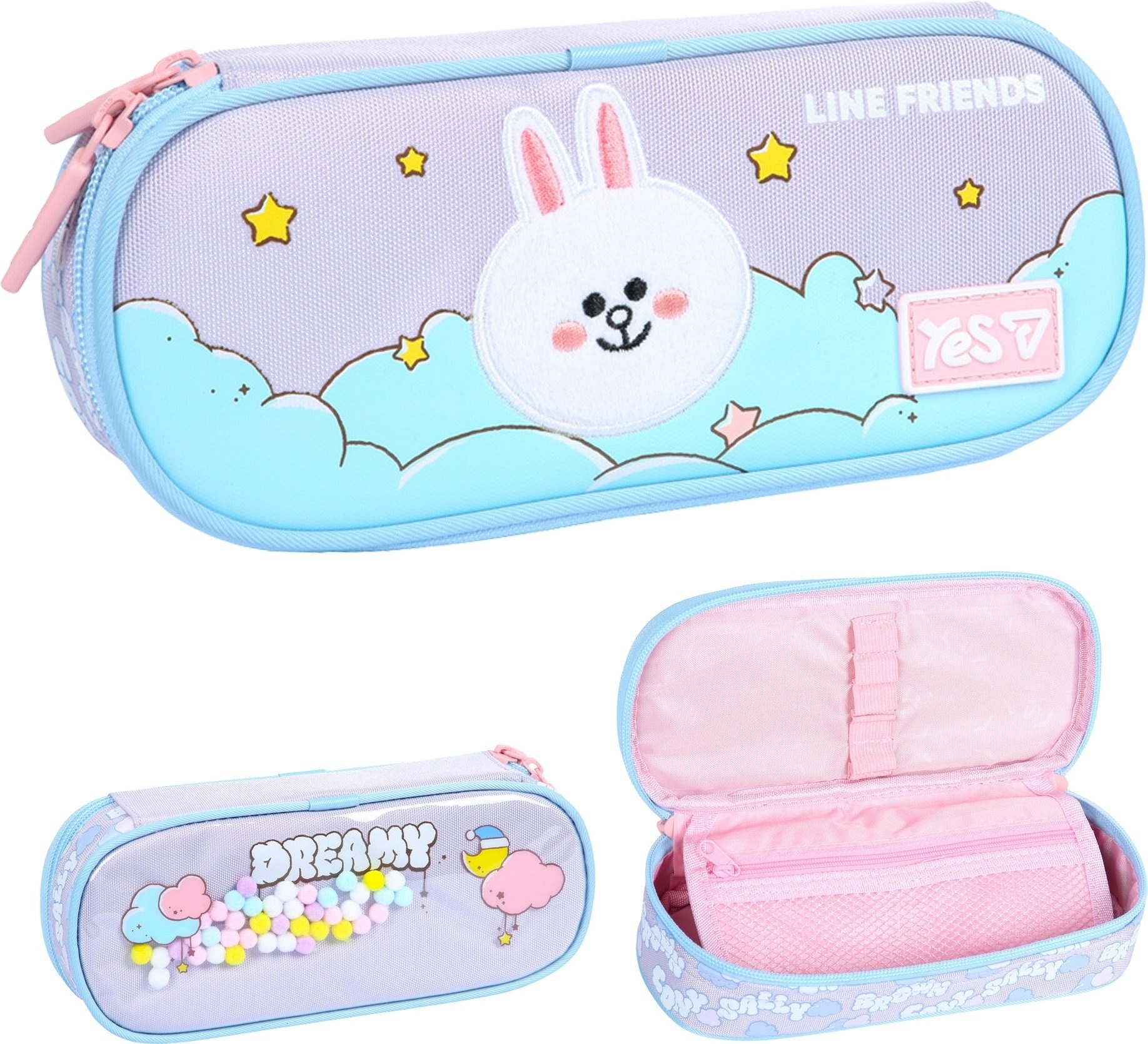 Пенал мягкий Yes PH-30 Line Friends Dreamy (533756) фото 2