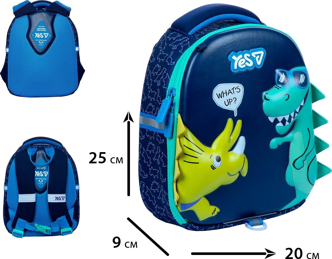 Рюкзак дитячий Yes K-33XXS Dino Friends (550439) фото2