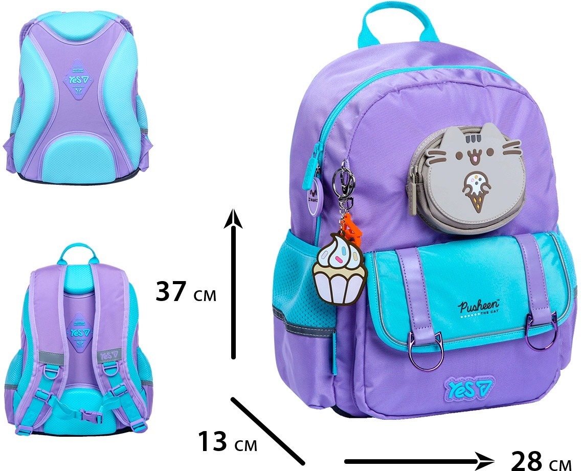 Рюкзак шкільний Yes S-104S Pusheen Summer (550255) фото4