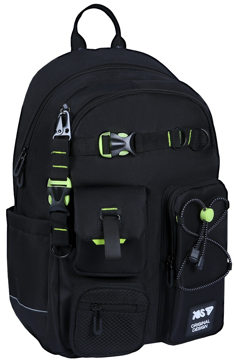 Рюкзак шкільний Yes TS-43L Just Black (550480) фото2