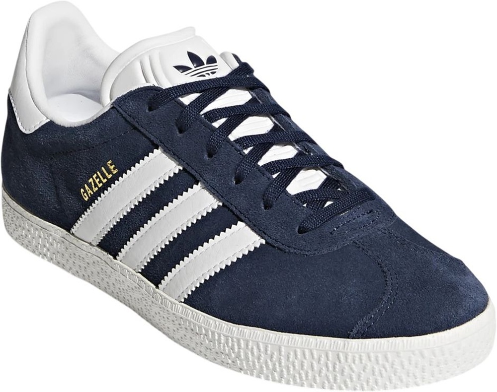 Кеды подростковые Adidas Gazelle J BY9144 37,5 (4,5 UK) темно-синие фото 3