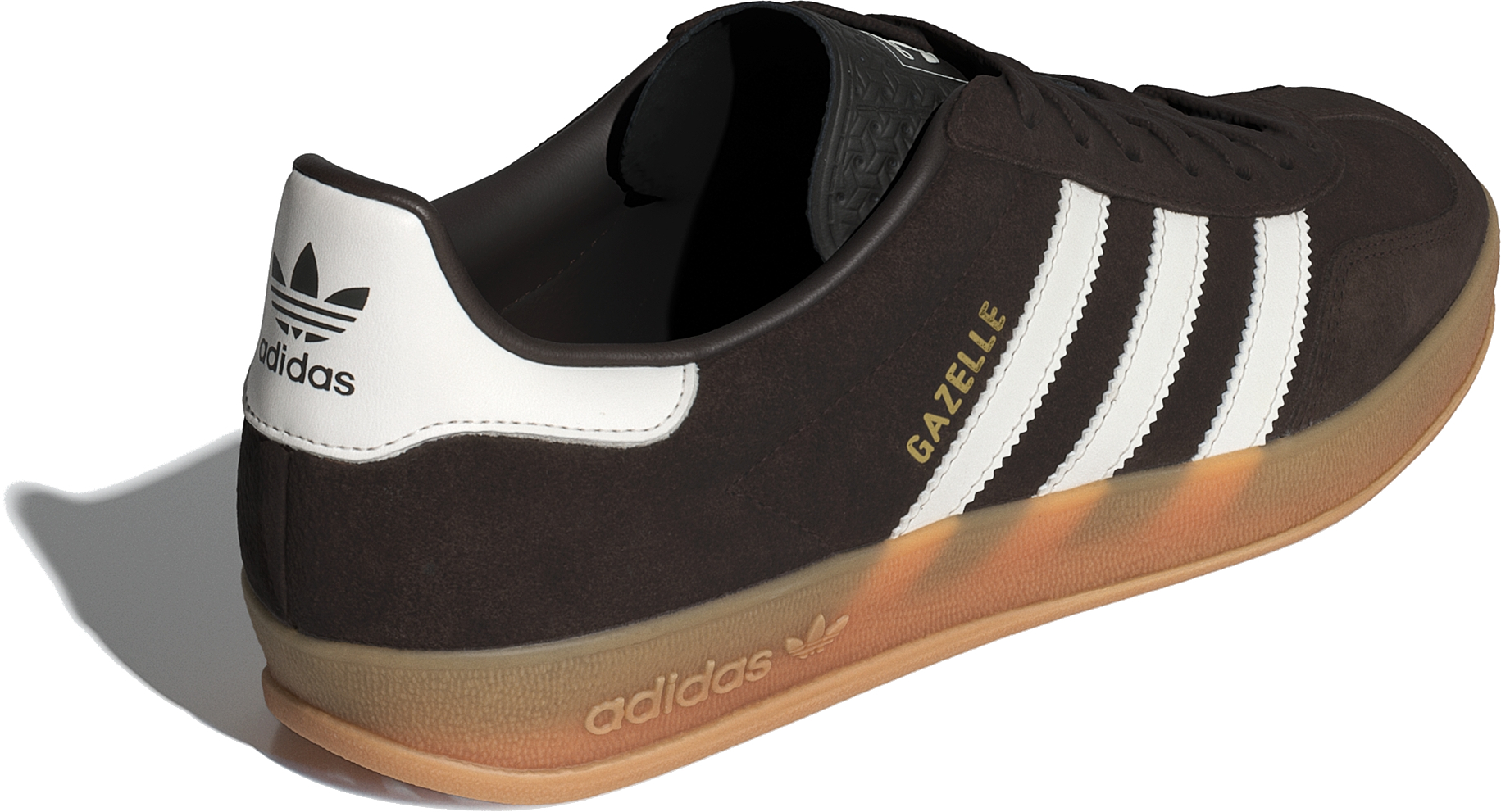 Кеды Adidas Gazelle Indoor HQ5152 36 (3,5 UK) темно-коричневые фото 5