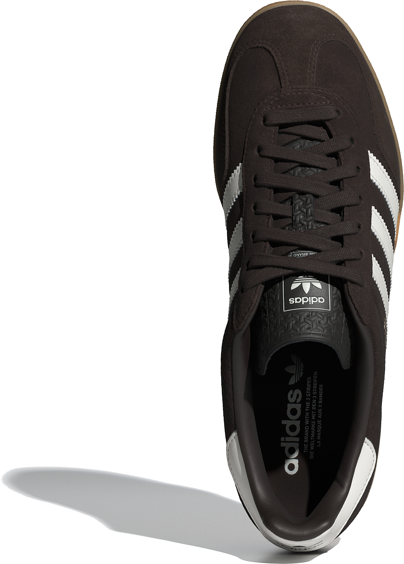 Кеды Adidas Gazelle Indoor HQ5152 39,5 (6 UK) темно-коричневые фото 6