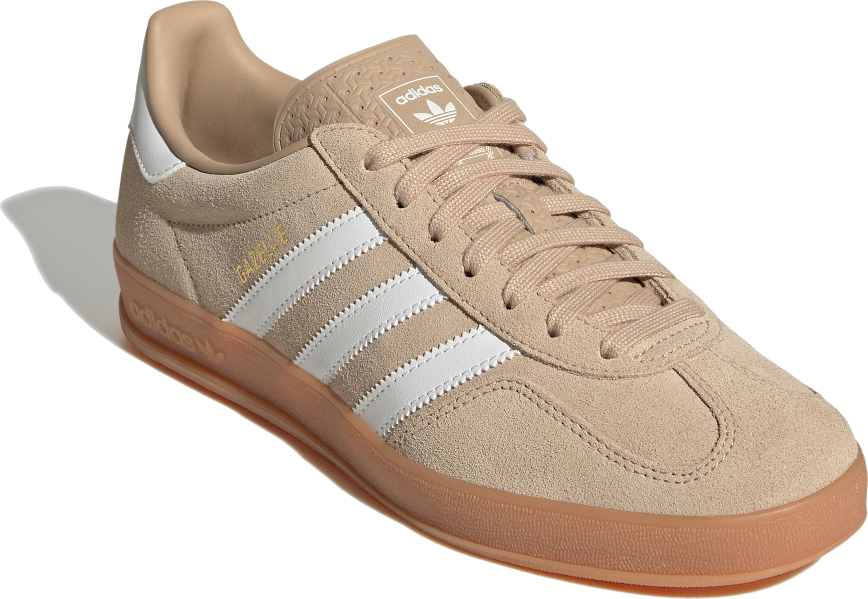 Кеды Adidas Gazelle Indoor HQ5154 39,5 (6 UK) бежевые фото 3
