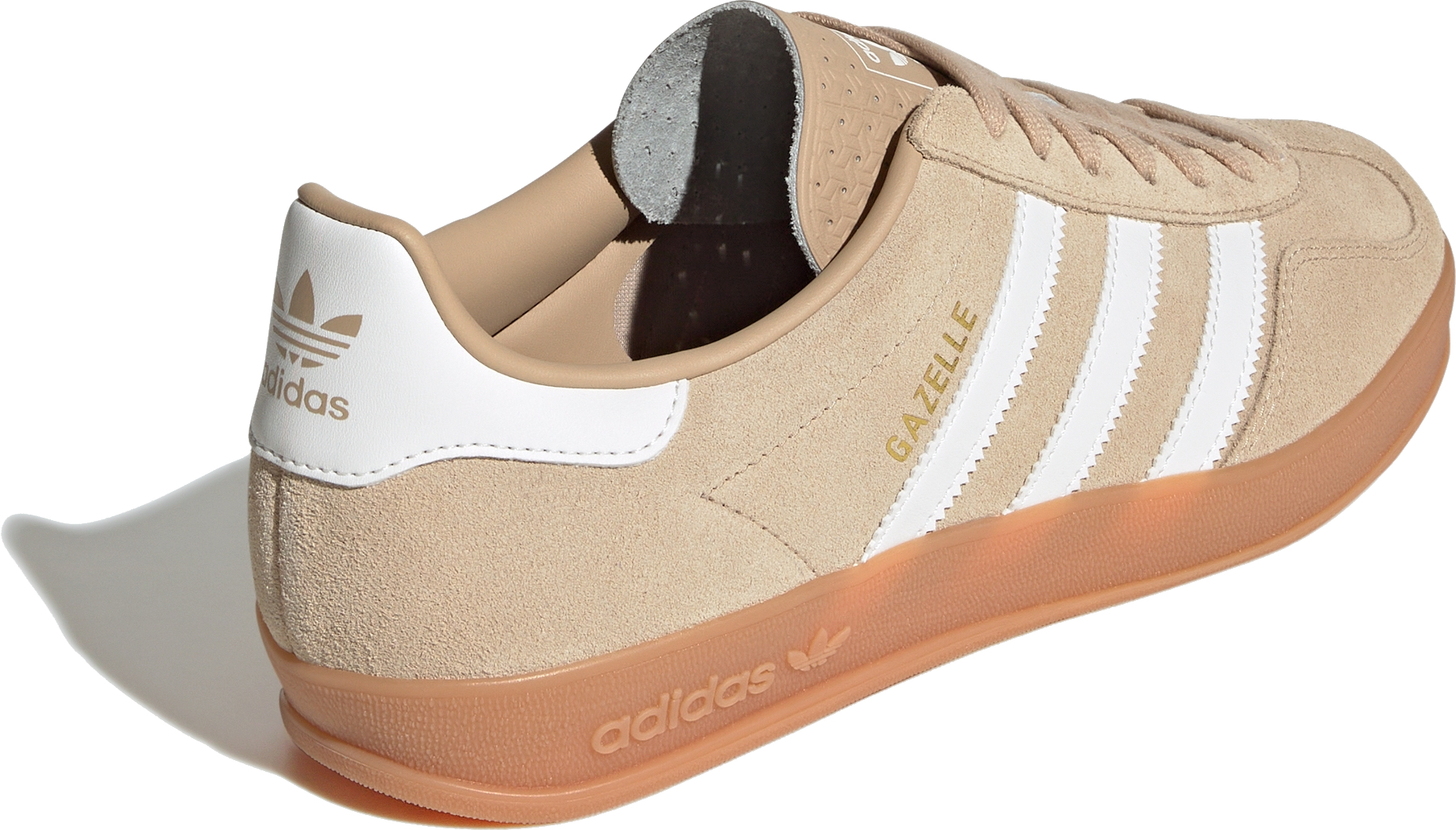 Кеды Adidas Gazelle Indoor HQ5154 37,5 (4,5 UK) бежевые фото 4
