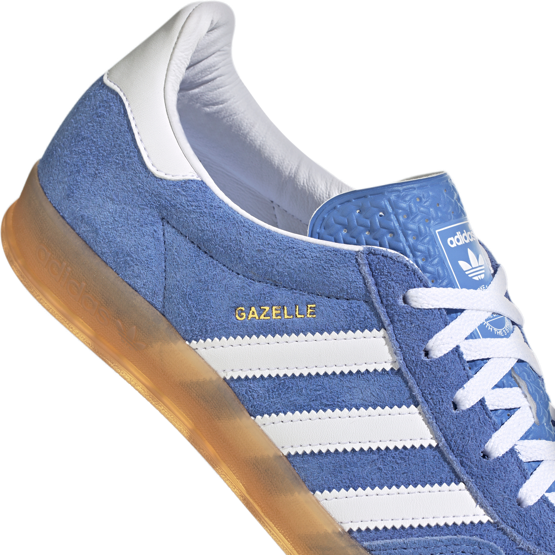 Кеди жіночі Adidas Gazelle Indoor W HQ8717 38 (5 UK) блакитніфото