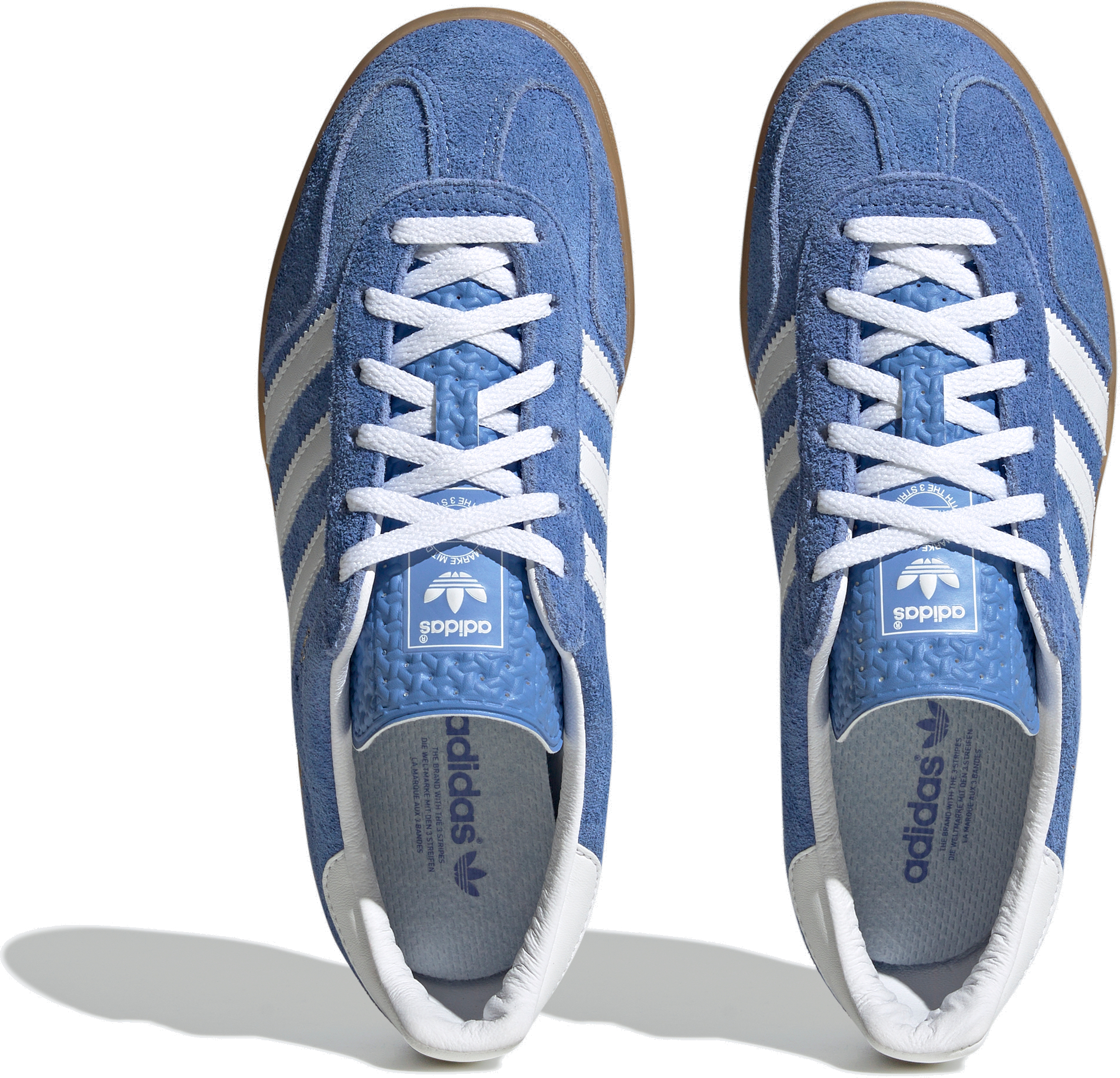 Кеды женские Adidas Gazelle Indoor W HQ8717 36 (3,5 UK) голубые фото 