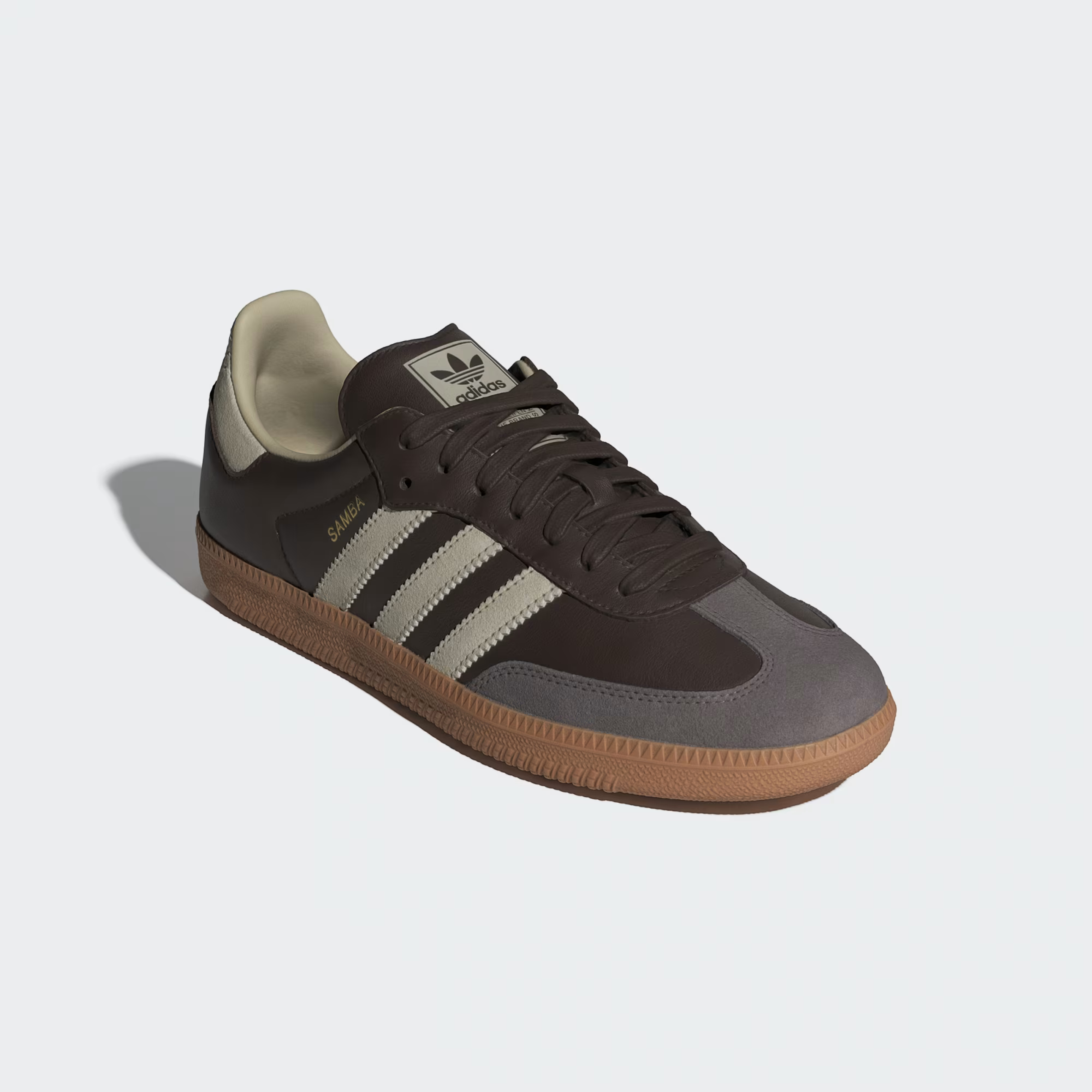 Кеды Adidas Samba OG ID1481 37,5 (4,5 UK) коричневые фото 