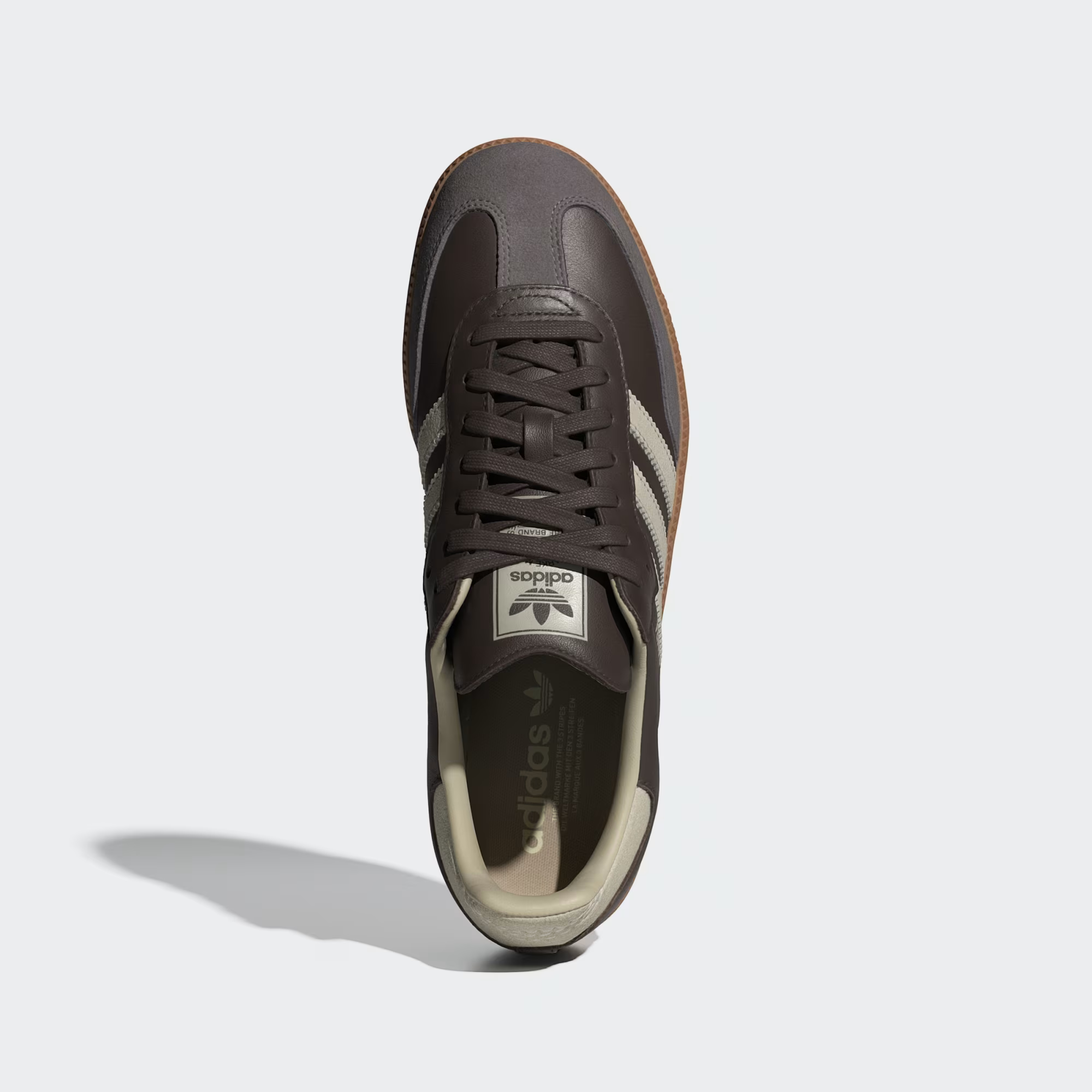 Кеды Adidas Samba OG ID1481 39,5 (6 UK) коричневые фото 