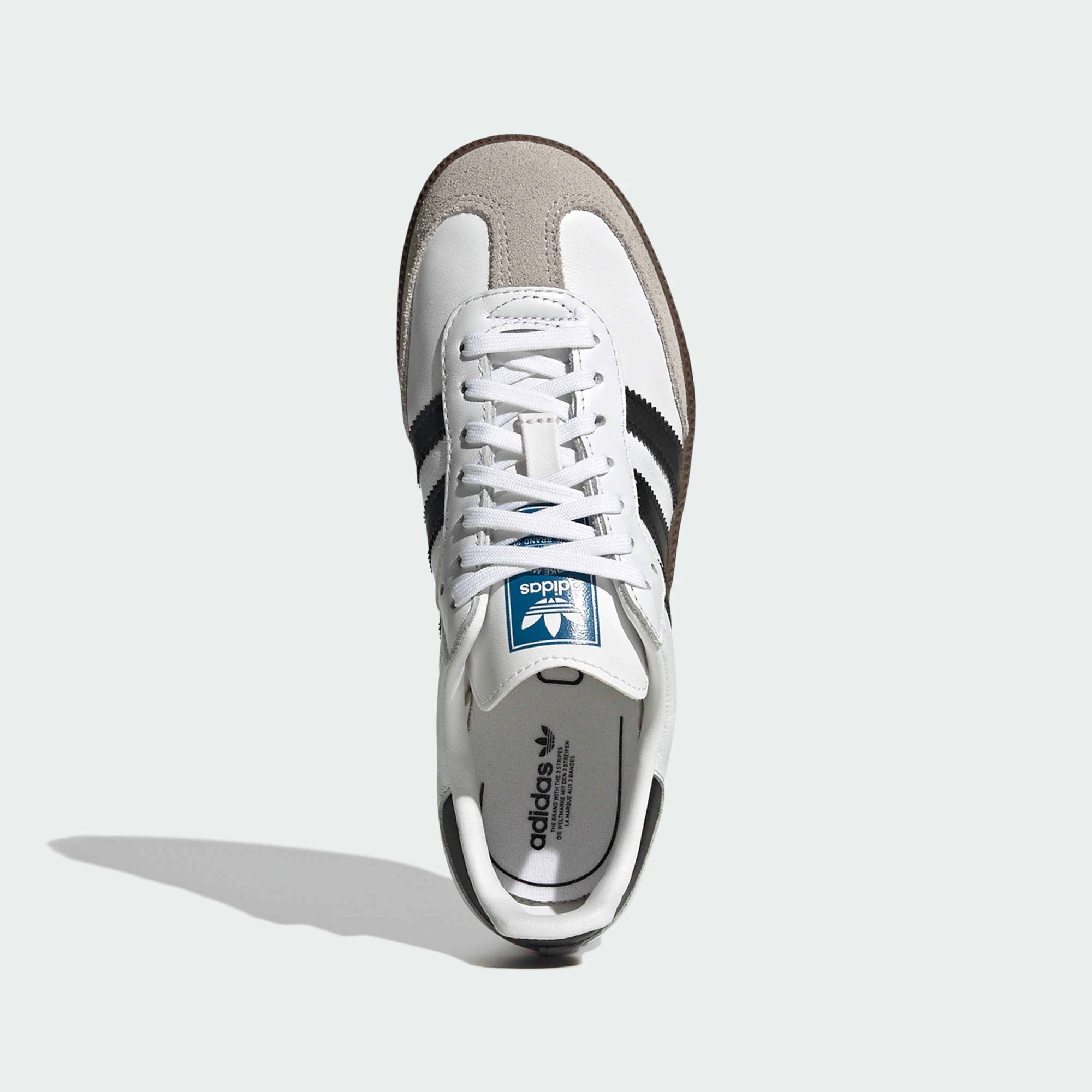 Кеды детские Adidas Samba OG C IE3677 30 (30 UK) белые фото 