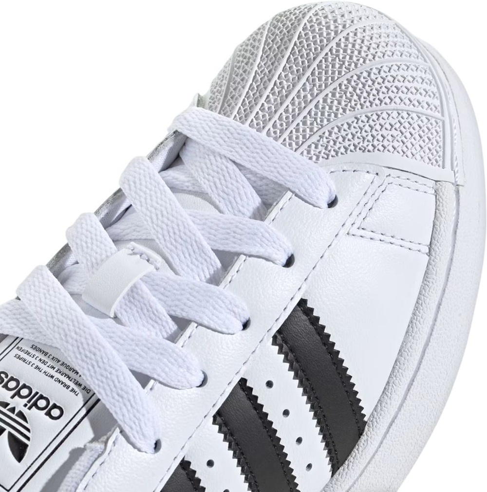 Кеды подростковые Adidas Superstar II J JH9976 38 (5 UK) белые фото 7