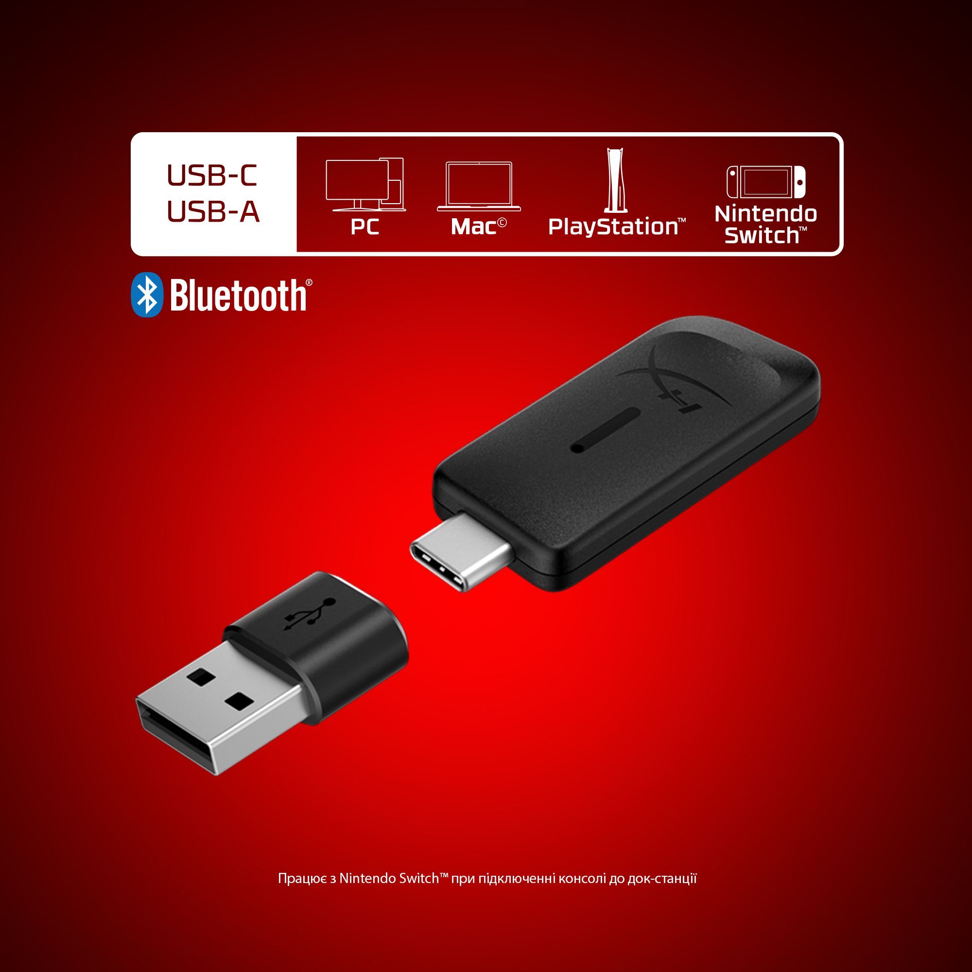 Игровая гарнитура HyperX Cloud Flight 2 Wireless White (B5VC5AA) фото 