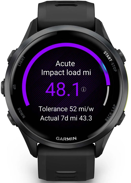 Смарт-часы Garmin Forerunner 970 Carbon Grey (010-02969-10) фото 