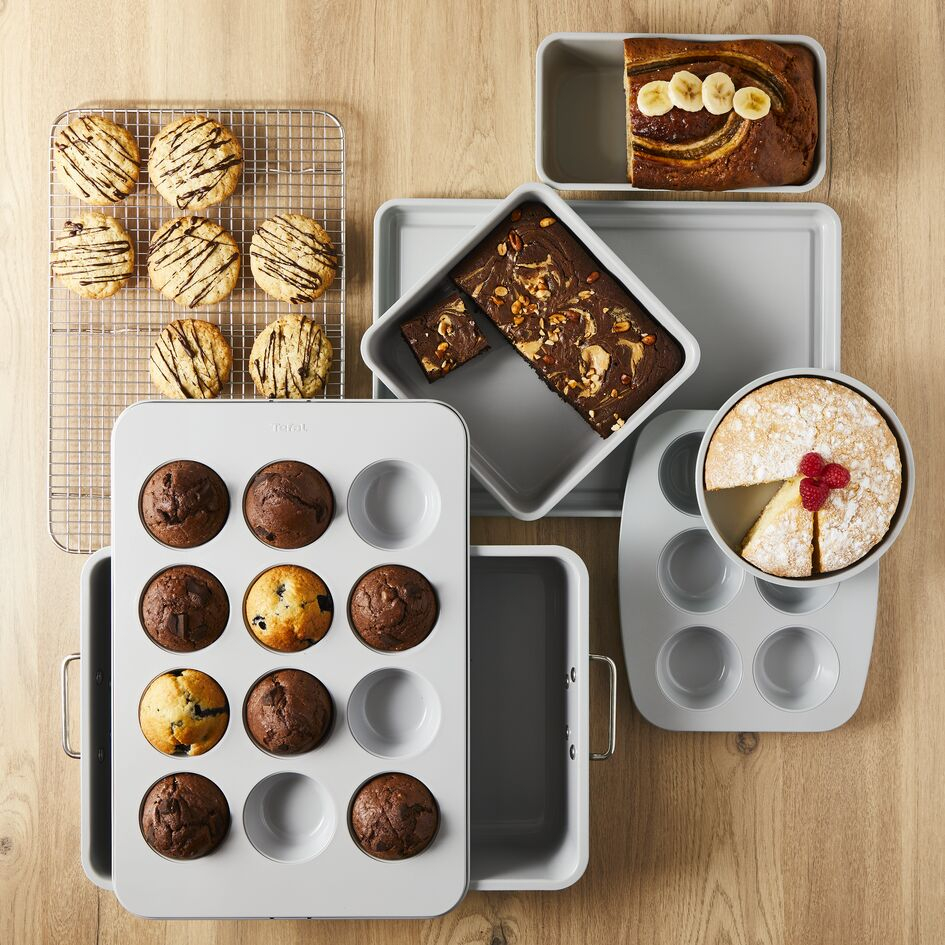 Кухонная машина Tefal Bake Partner QB525B38 + Набор для выпечки Tefal J175S504 фото 