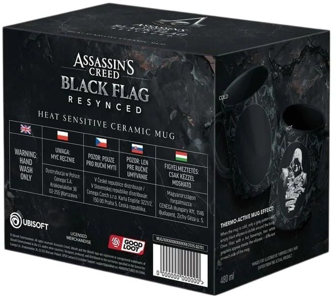 Кружка GoodLoot Assassin`s Creed Black Flag Resynced (5908305250807)фото