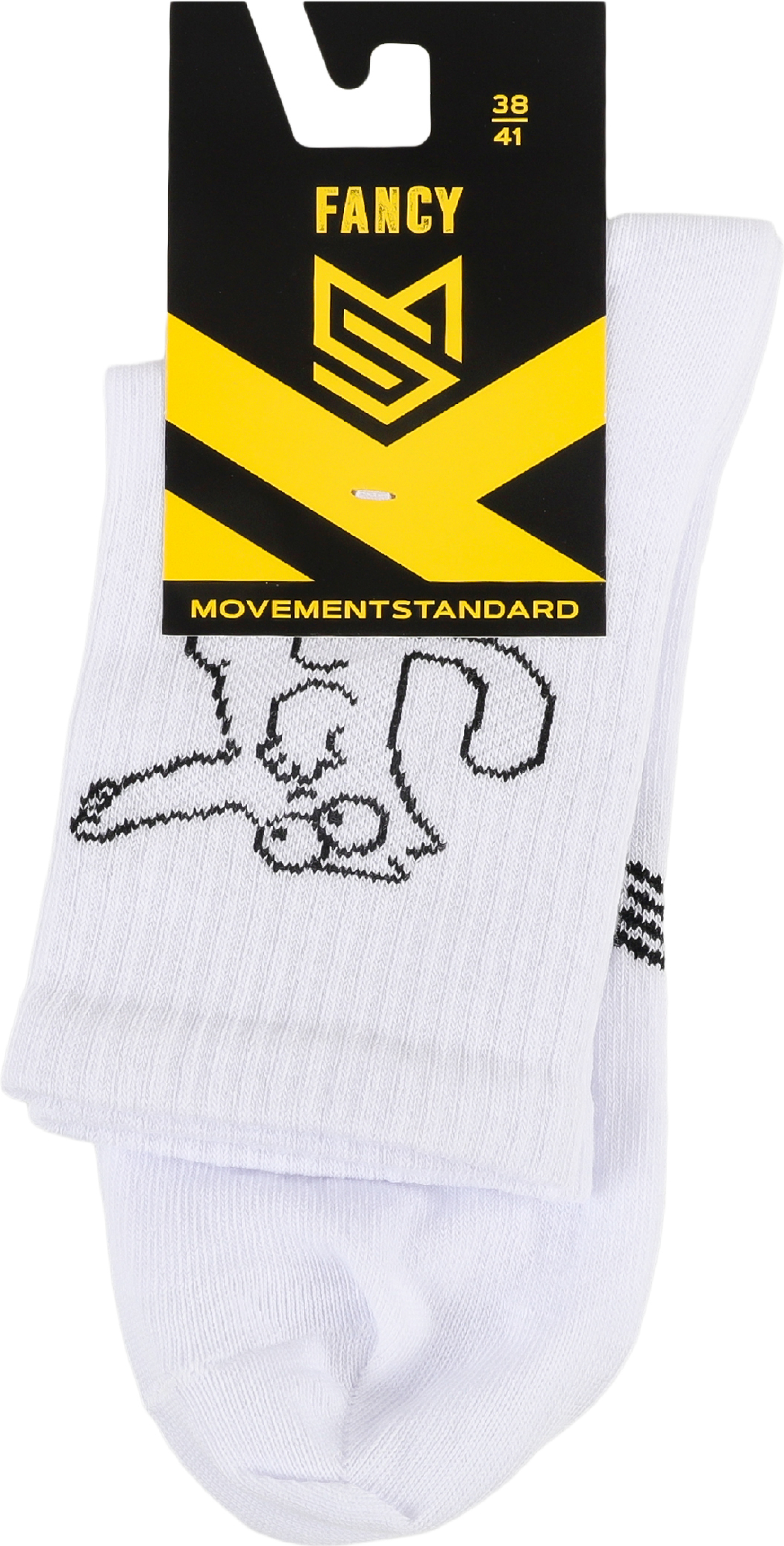 Носки MovementStandard MS M0303S 38-41 белые фото4