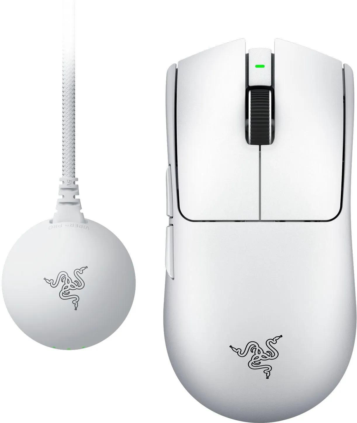 Мышь Razer Viper V4 Pro Gen-3, USB-A/WL, белый фото 