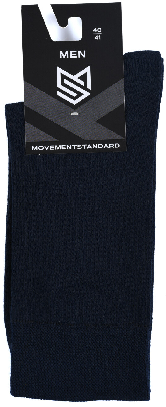 Носки высокие мужские MovementStandard MS M0201S 40-41 темно-синие фото