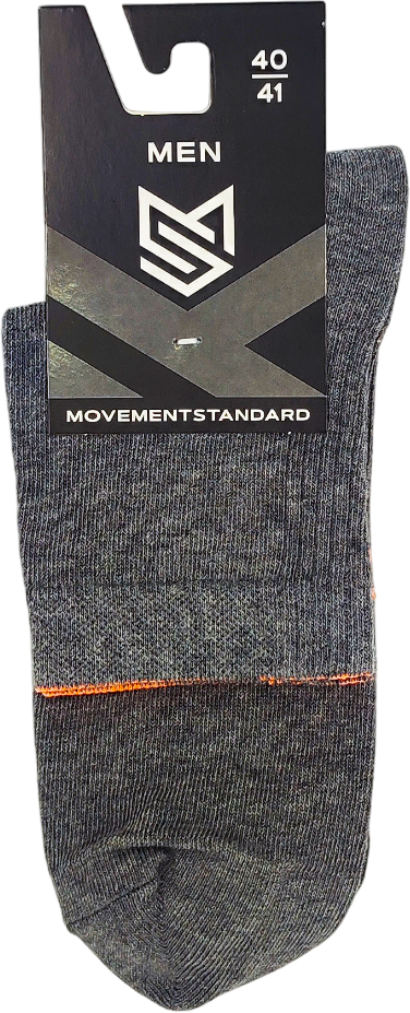 Шкарпетки чоловічі MovementStandard MS M0211S 40-41 сіріфото