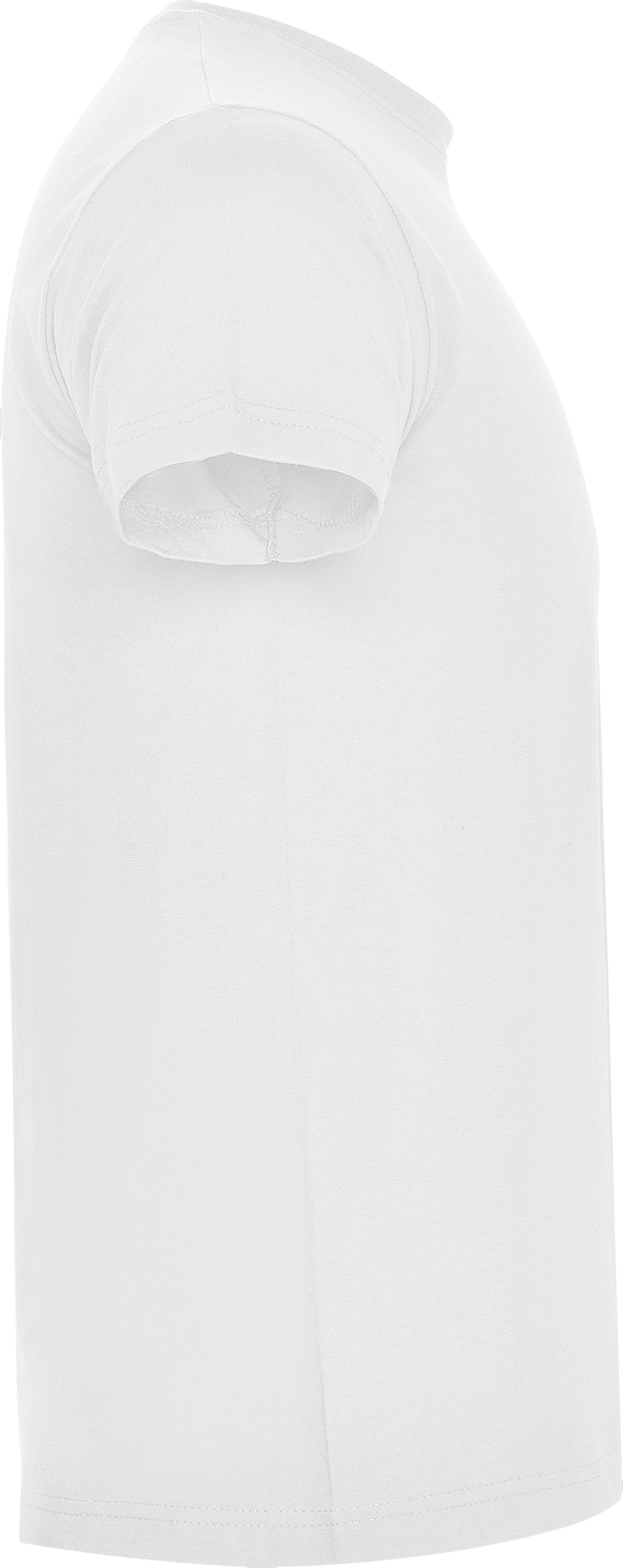 Футболка бавовняна чоловіча Roly Atomic CA6424001 L біла фото4